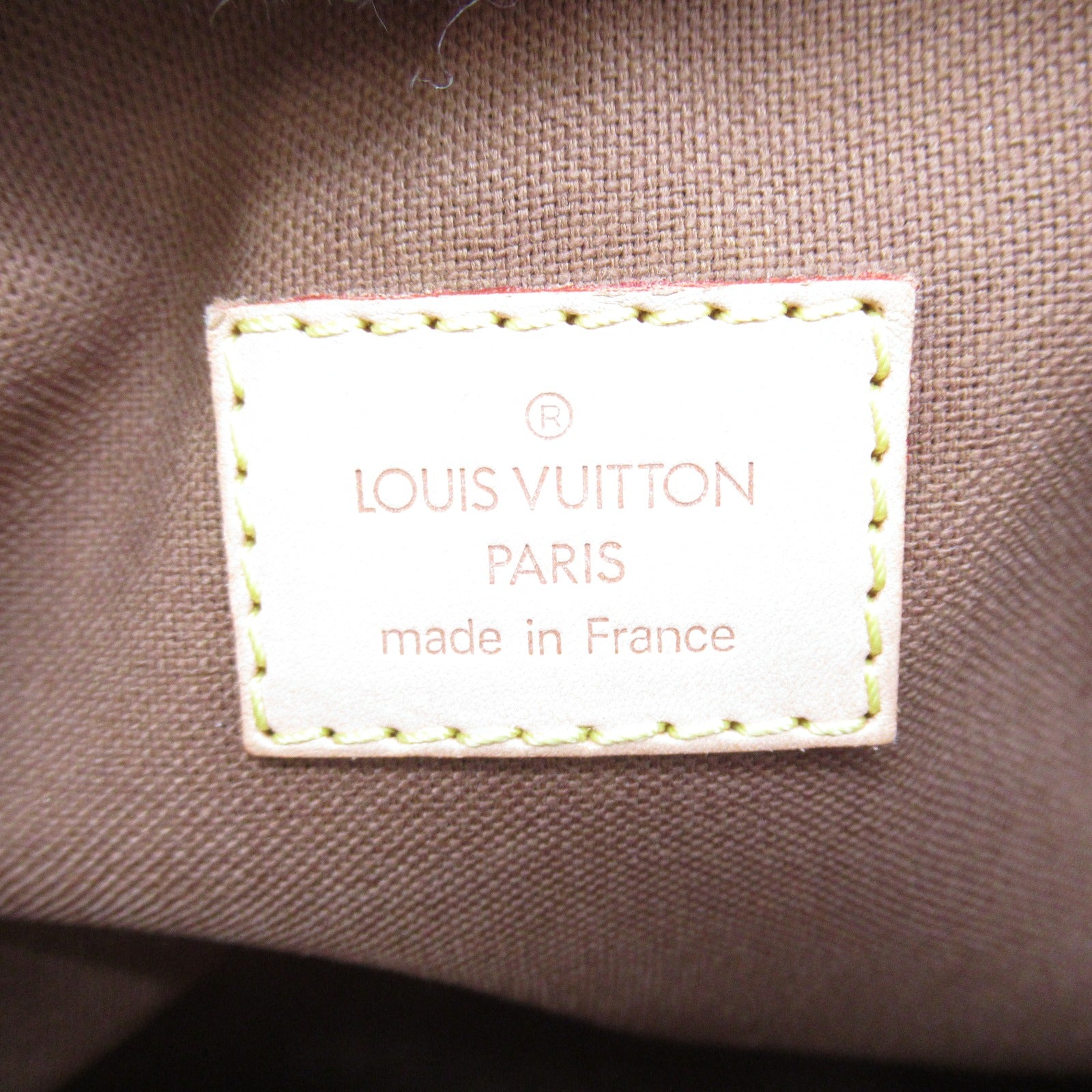 LOUIS VUITTON Monogram Pochette Bosphore金扣肩背袋啡色