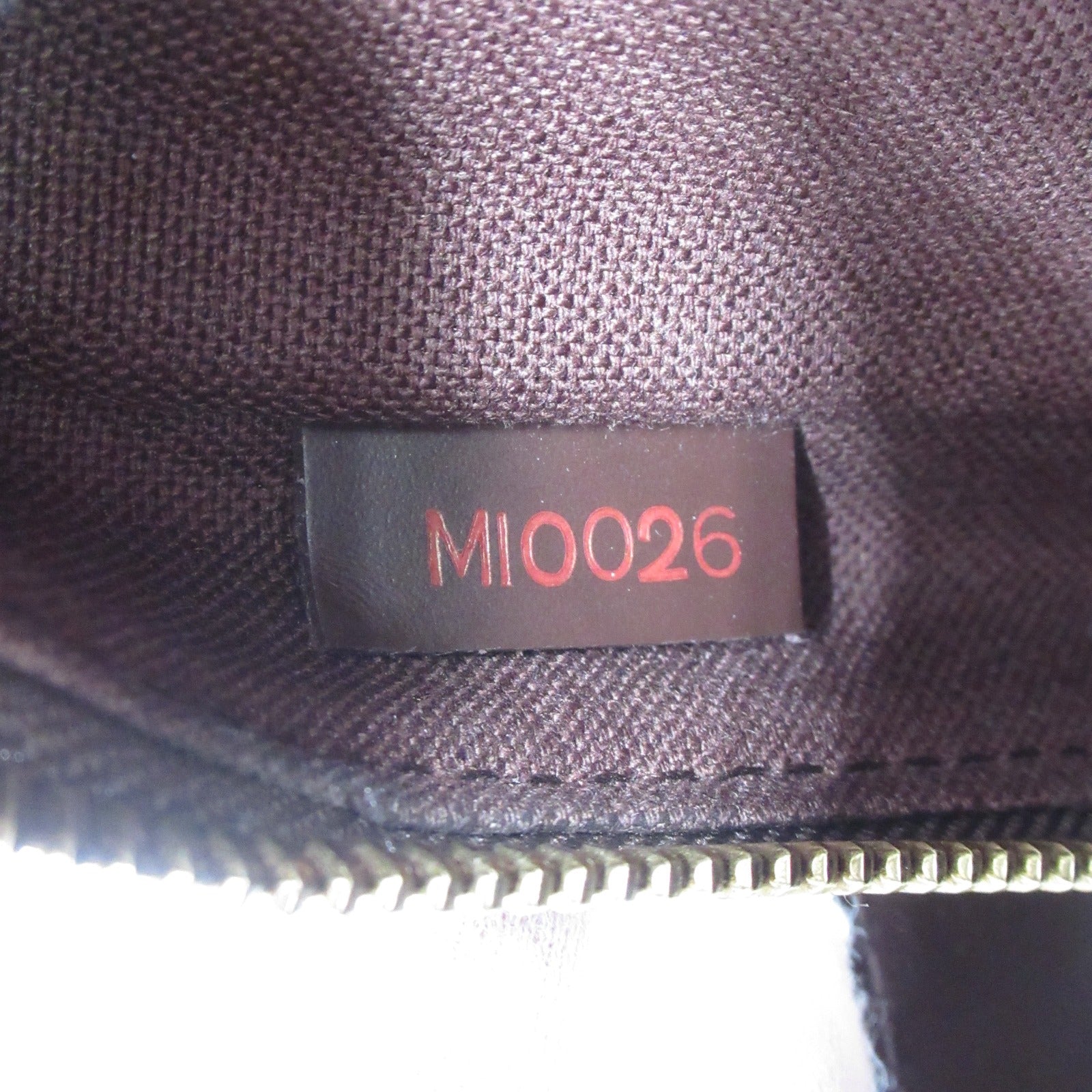 LOUIS VUITTON Damier Oraf PM金扣肩背袋啡色