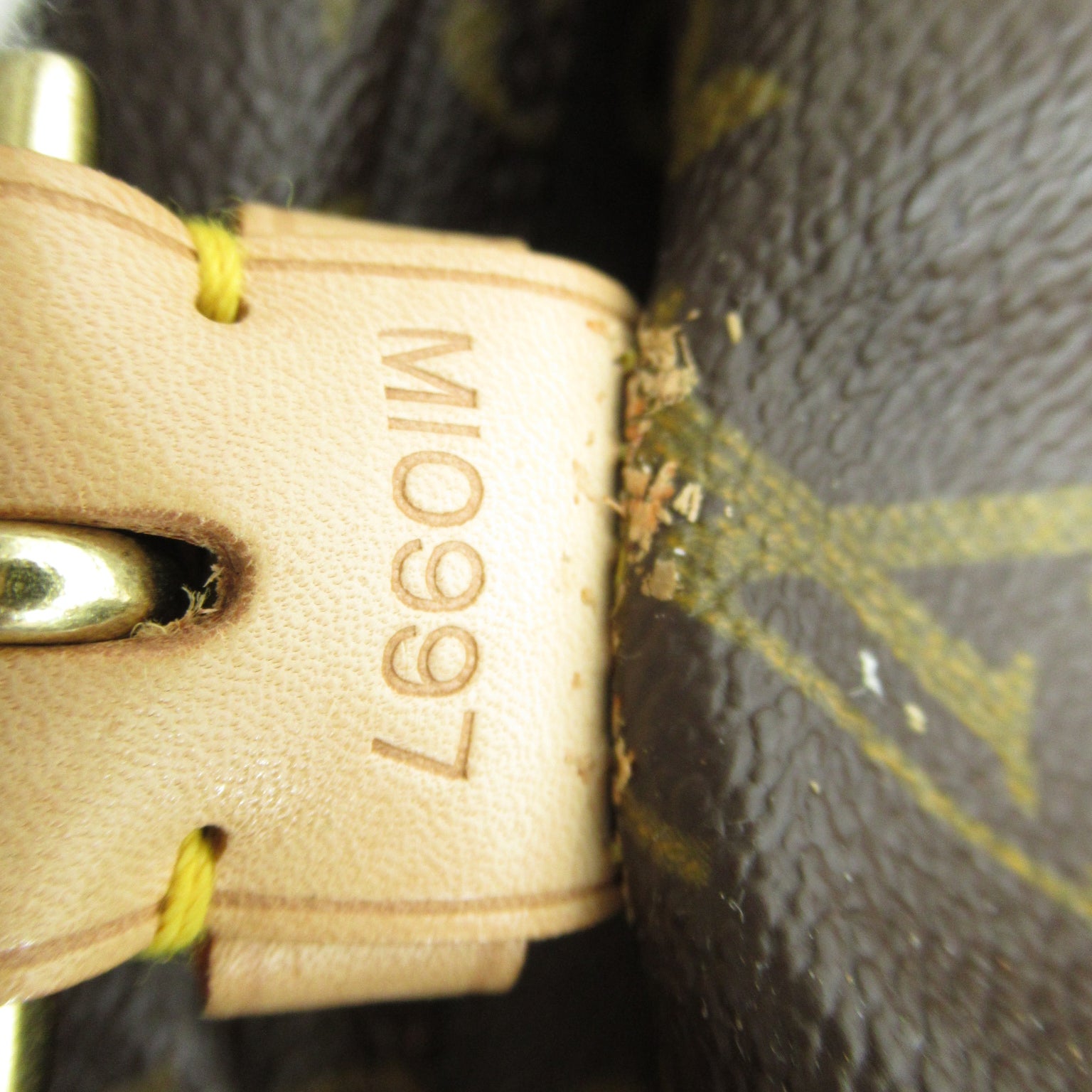 LOUIS VUITTON Monogram Montsouris GM背包啡色