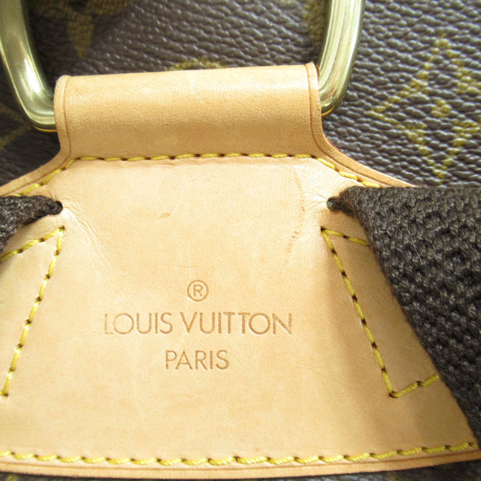 LOUIS VUITTON Monogram Montsouris GM背包啡色