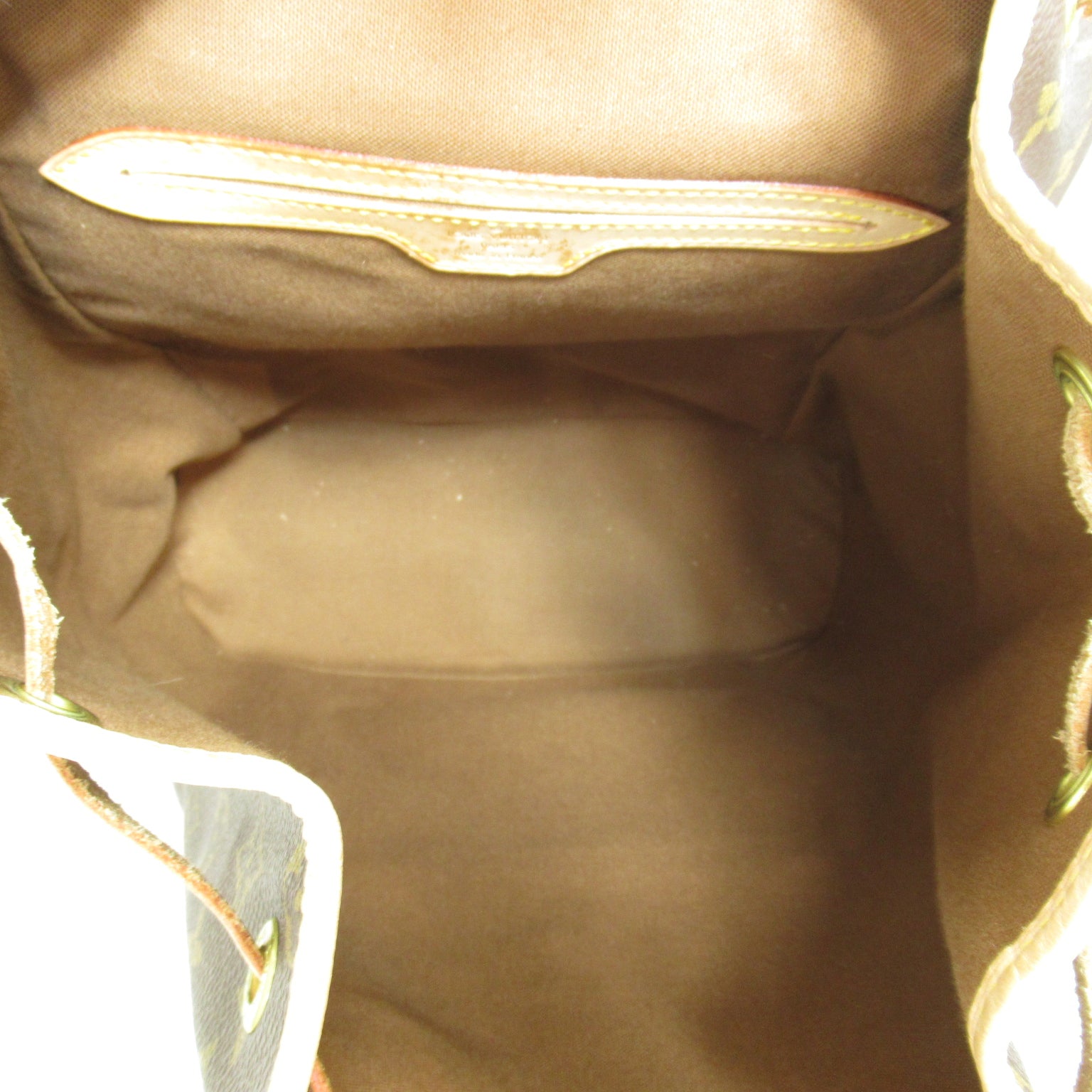 LOUIS VUITTON Monogram Montsouris GM背包啡色