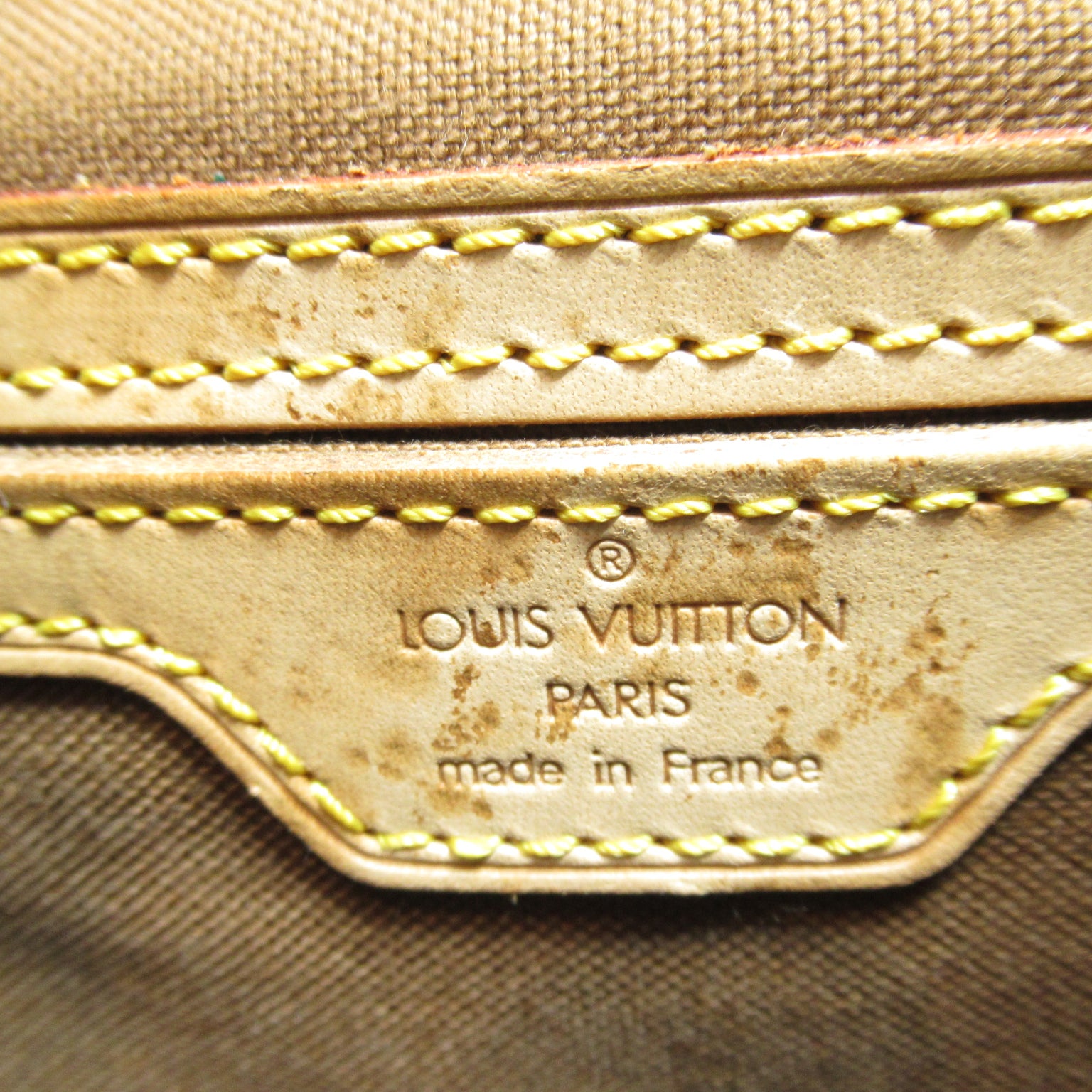 LOUIS VUITTON Monogram Montsouris GM背包啡色