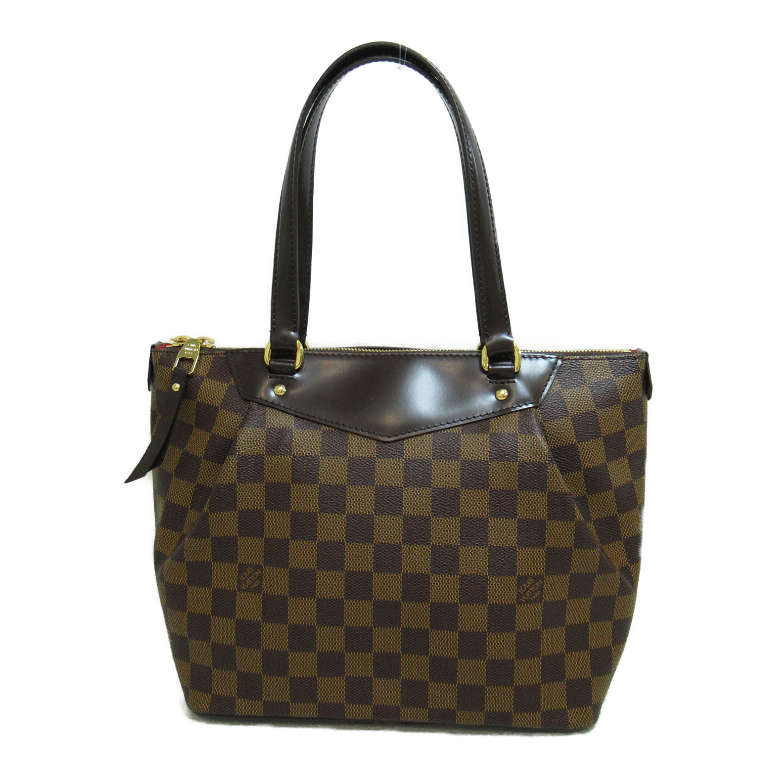 LOUIS VUITTON Damier Westminster PM金扣肩背袋啡色