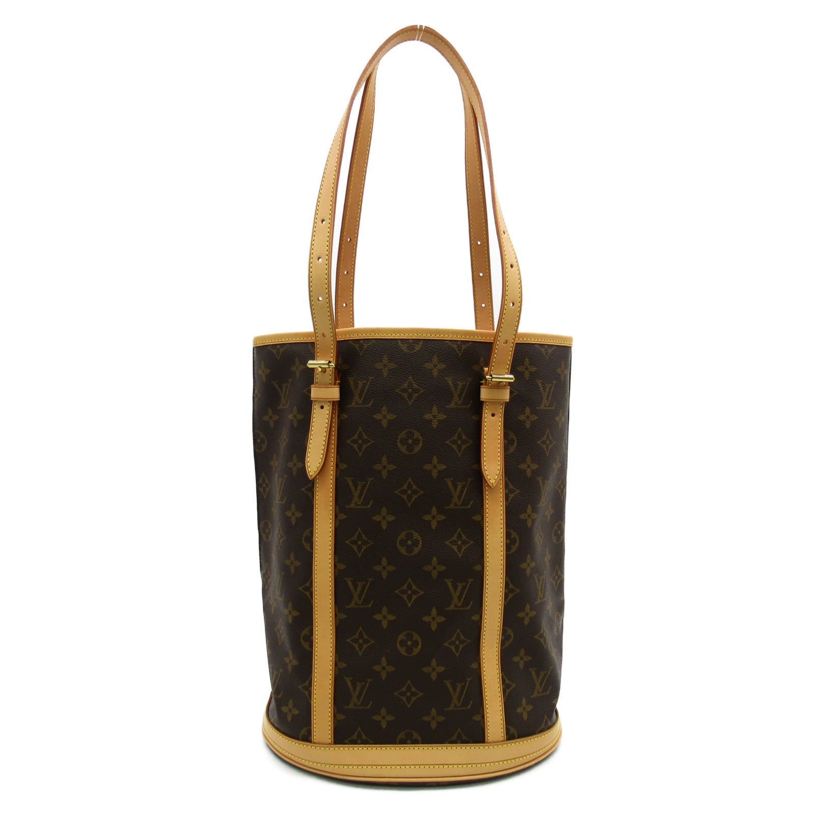 LOUIS VUITTON Monogram Bucket GM肩背袋啡色