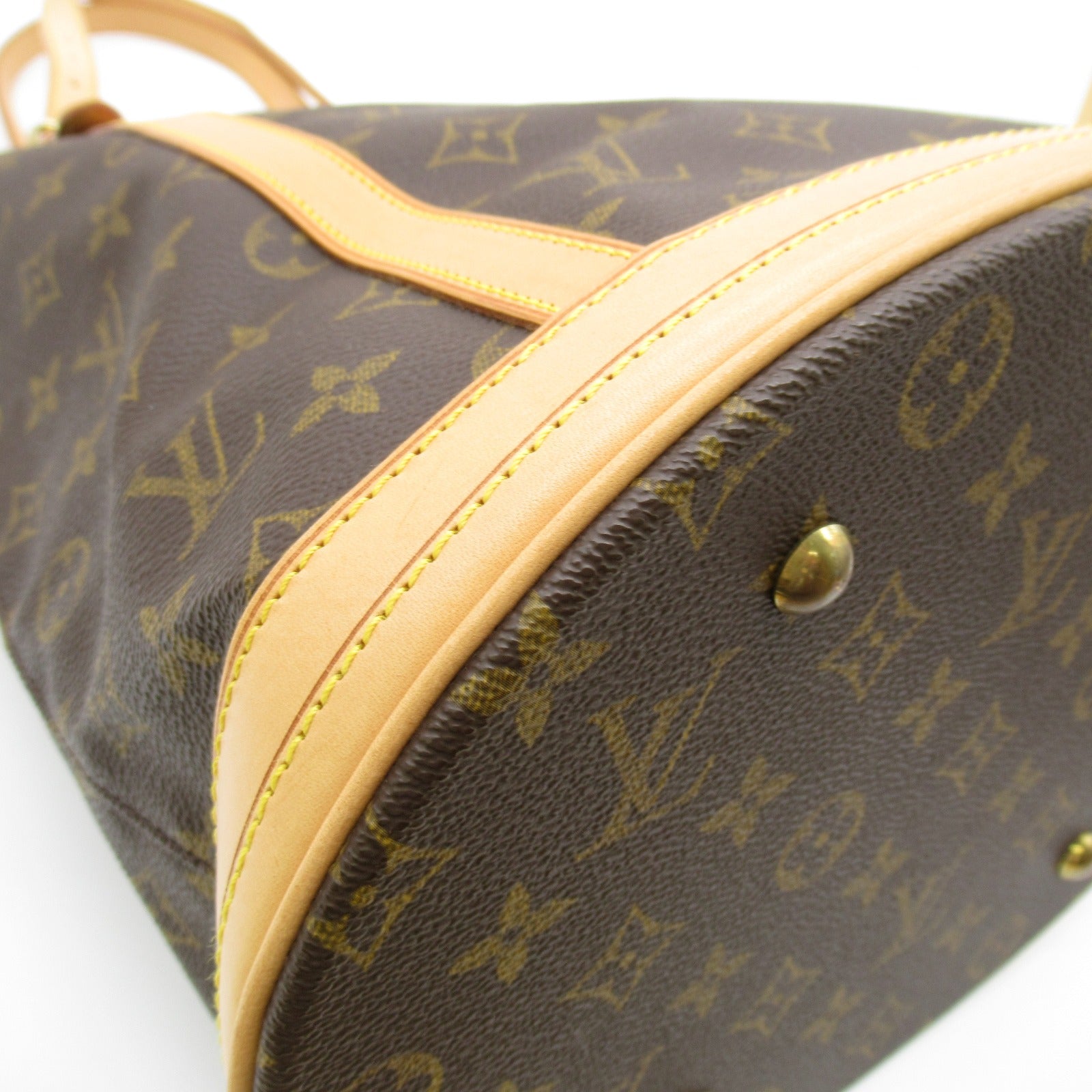 LOUIS VUITTON Monogram Bucket GM肩背袋啡色