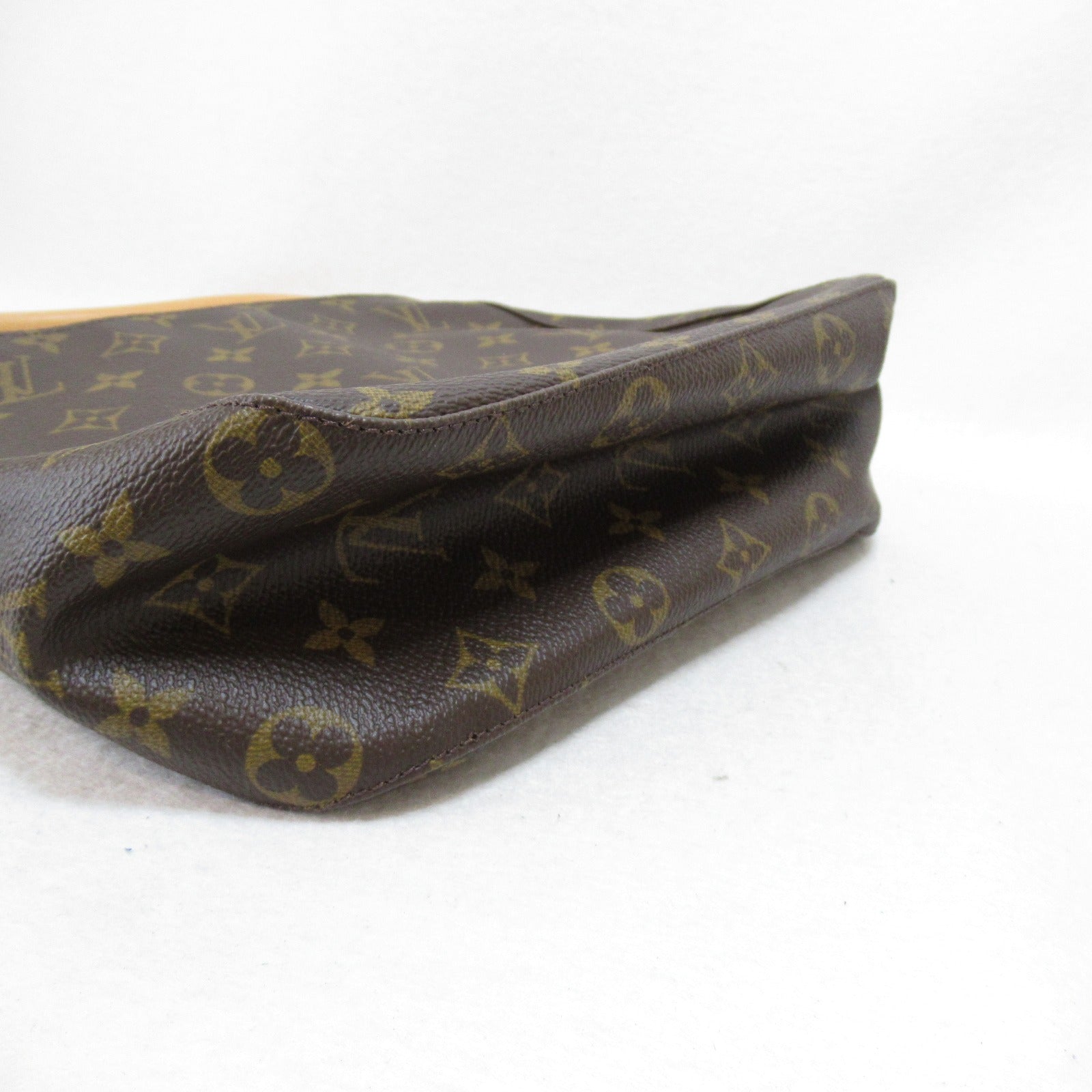 LOUIS VUITTON 【激減優惠】Monogram Looping MM金扣肩背袋啡色