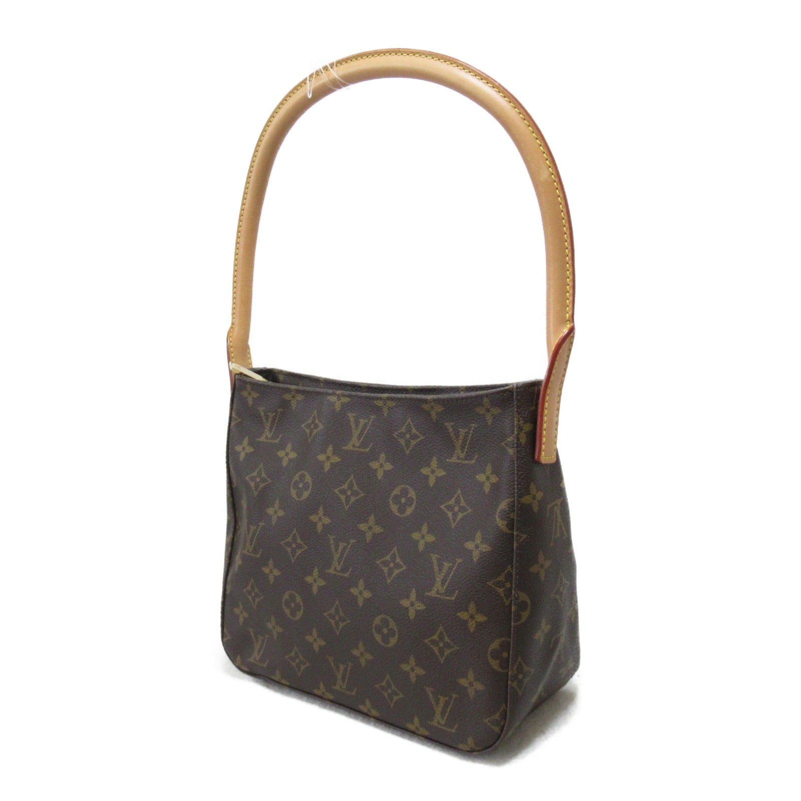 LOUIS VUITTON 【激減優惠】Monogram Looping MM金扣肩背袋啡色