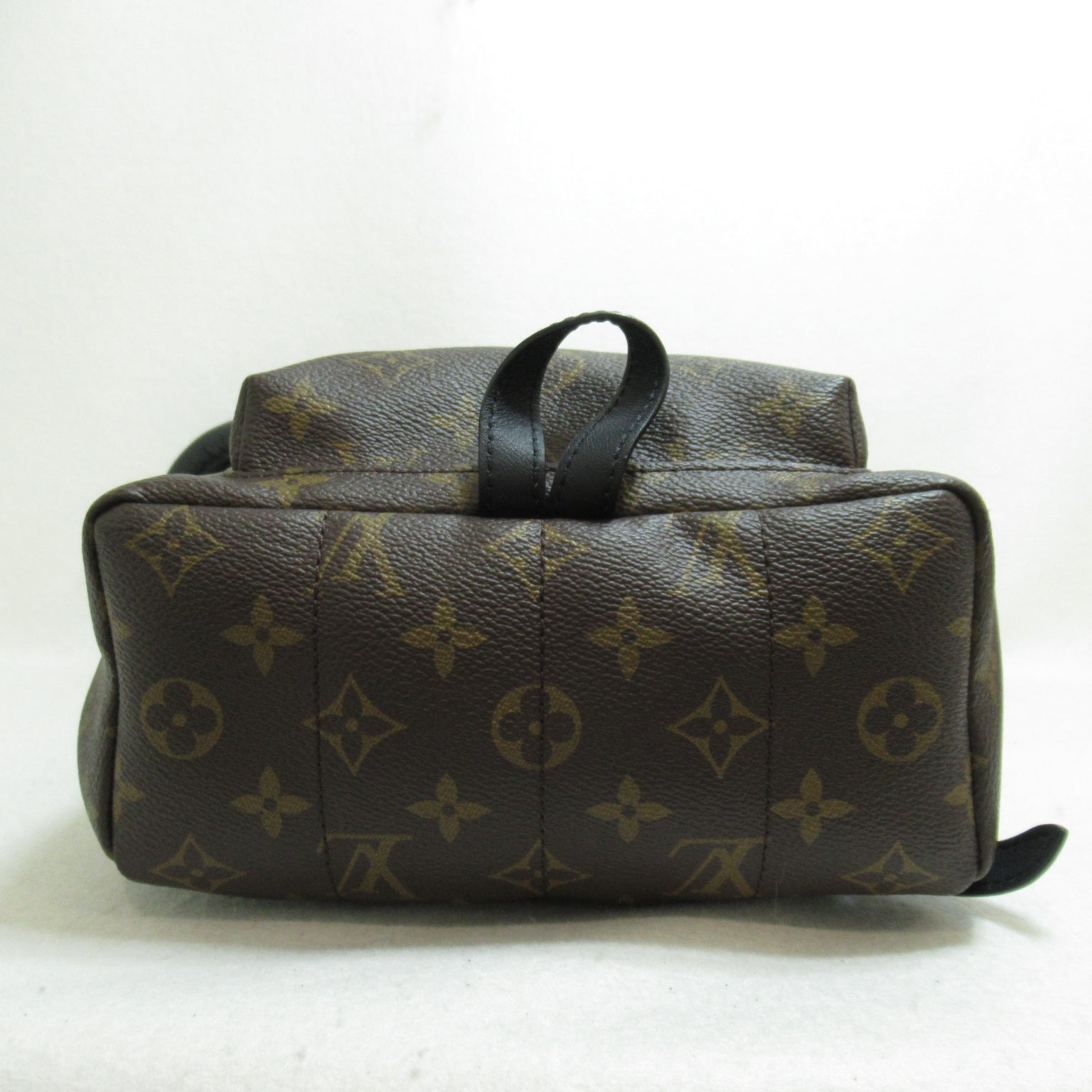 LOUIS VUITTON Monogram Palm Springs PM金扣背包啡色