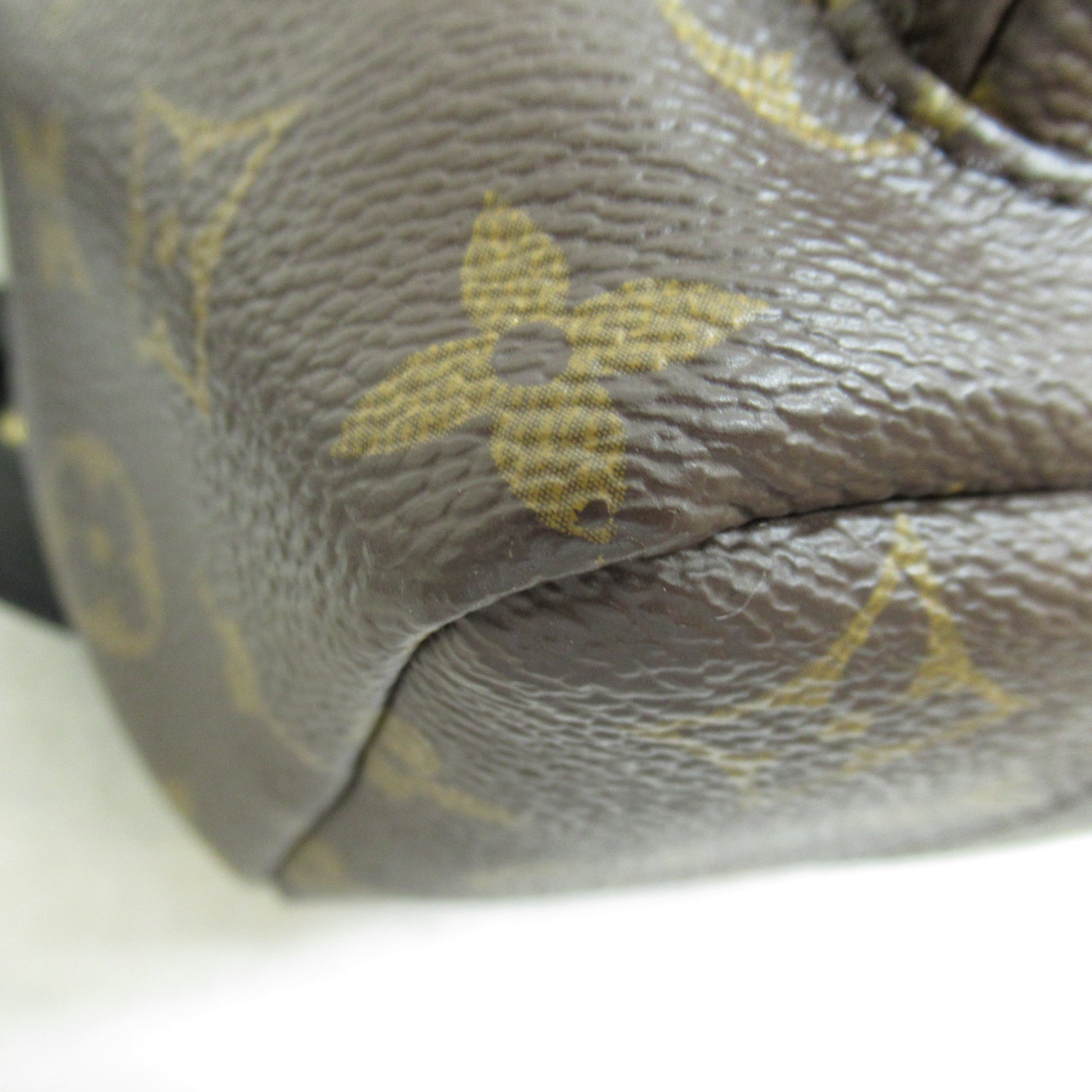 LOUIS VUITTON Monogram Palm Springs PM金扣背包啡色