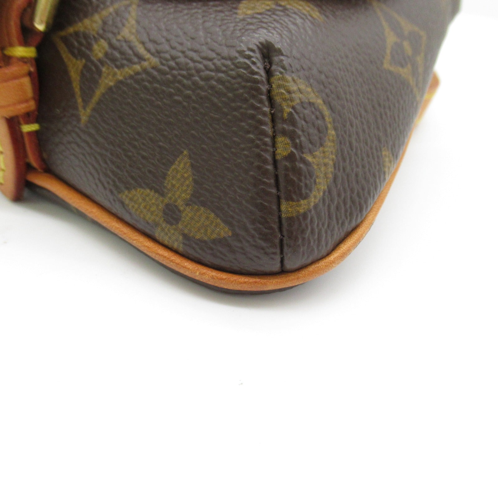 LOUIS VUITTON Monogram Pochette Marelle Pouch金扣肩背袋啡色