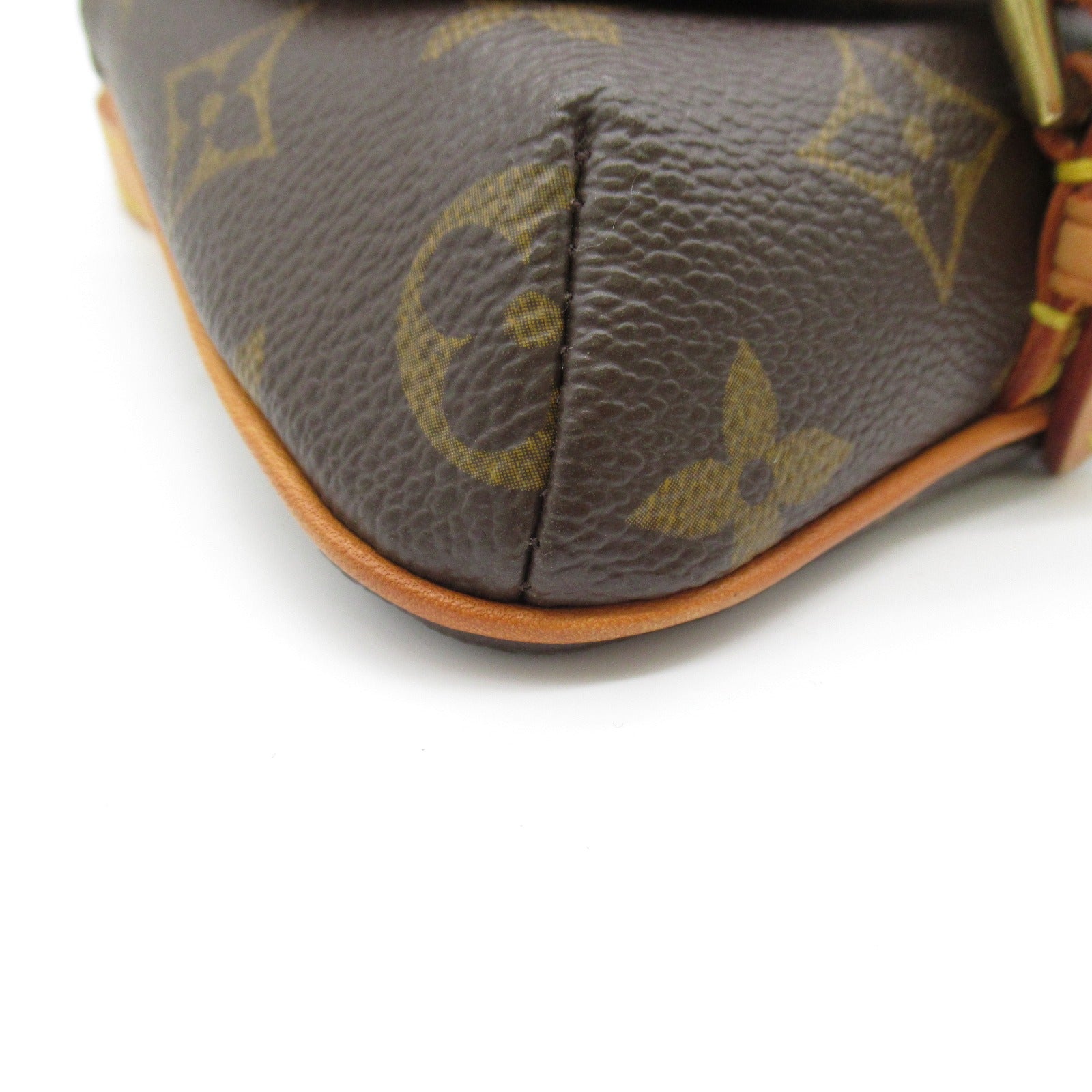 LOUIS VUITTON Monogram Pochette Marelle Pouch金扣肩背袋啡色