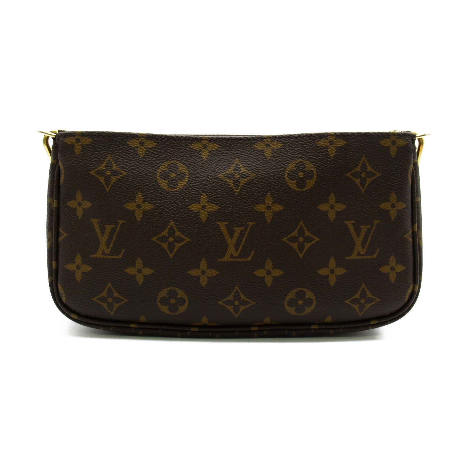 LOUIS VUITTON Monogoram Multi Pochette Accessoires肩背袋啡色