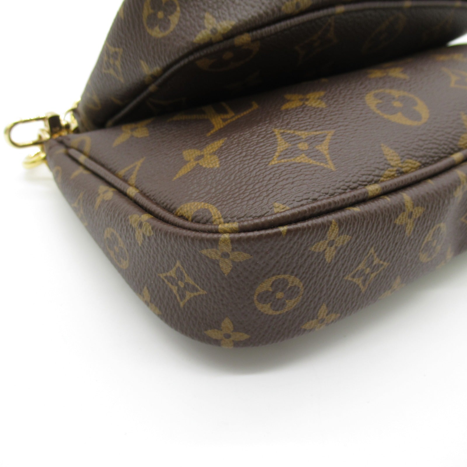 LOUIS VUITTON Monogoram Multi Pochette Accessoires肩背袋啡色
