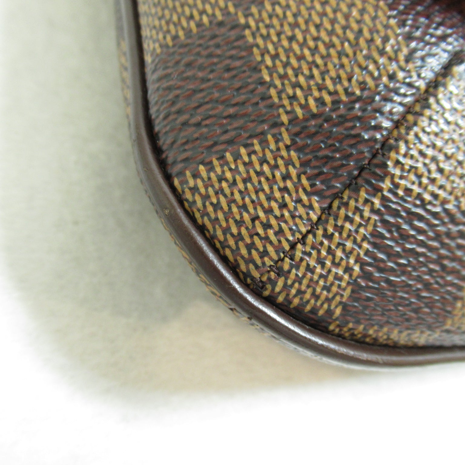 LOUIS VUITTON Damier Musette Salsa Long金扣肩背袋啡色