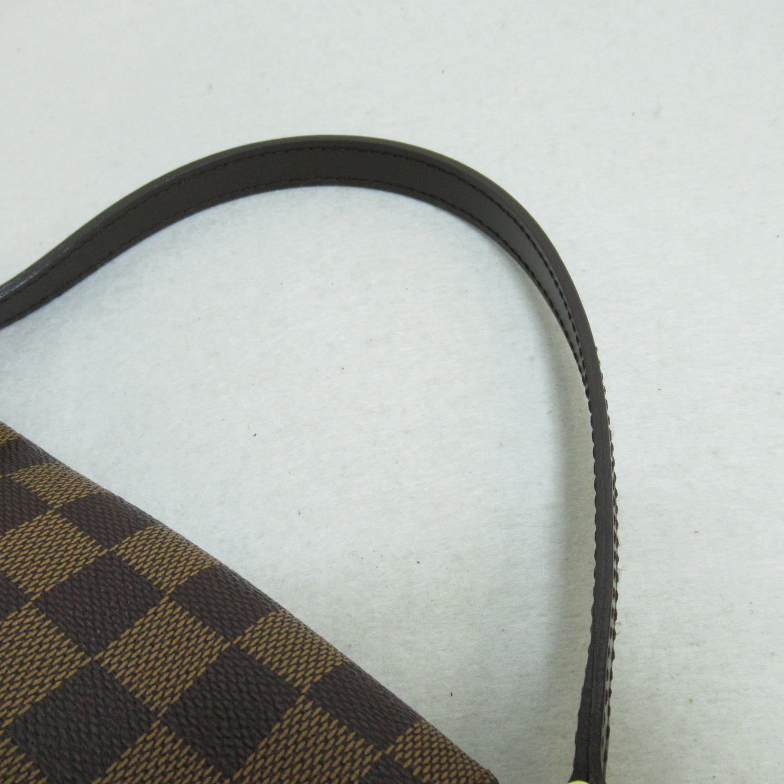 LOUIS VUITTON Damier Musette Salsa Long金扣肩背袋啡色
