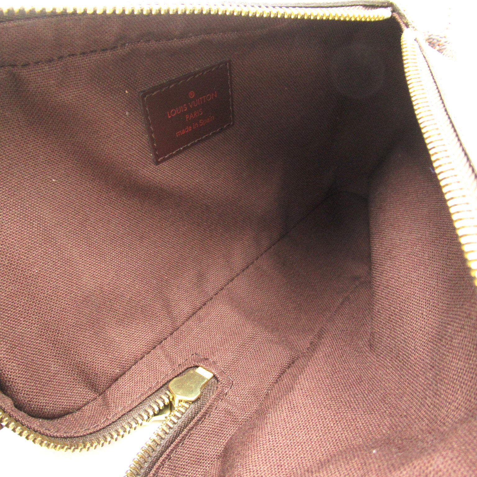 LOUIS VUITTON Damier Geronimos金扣腰包啡色