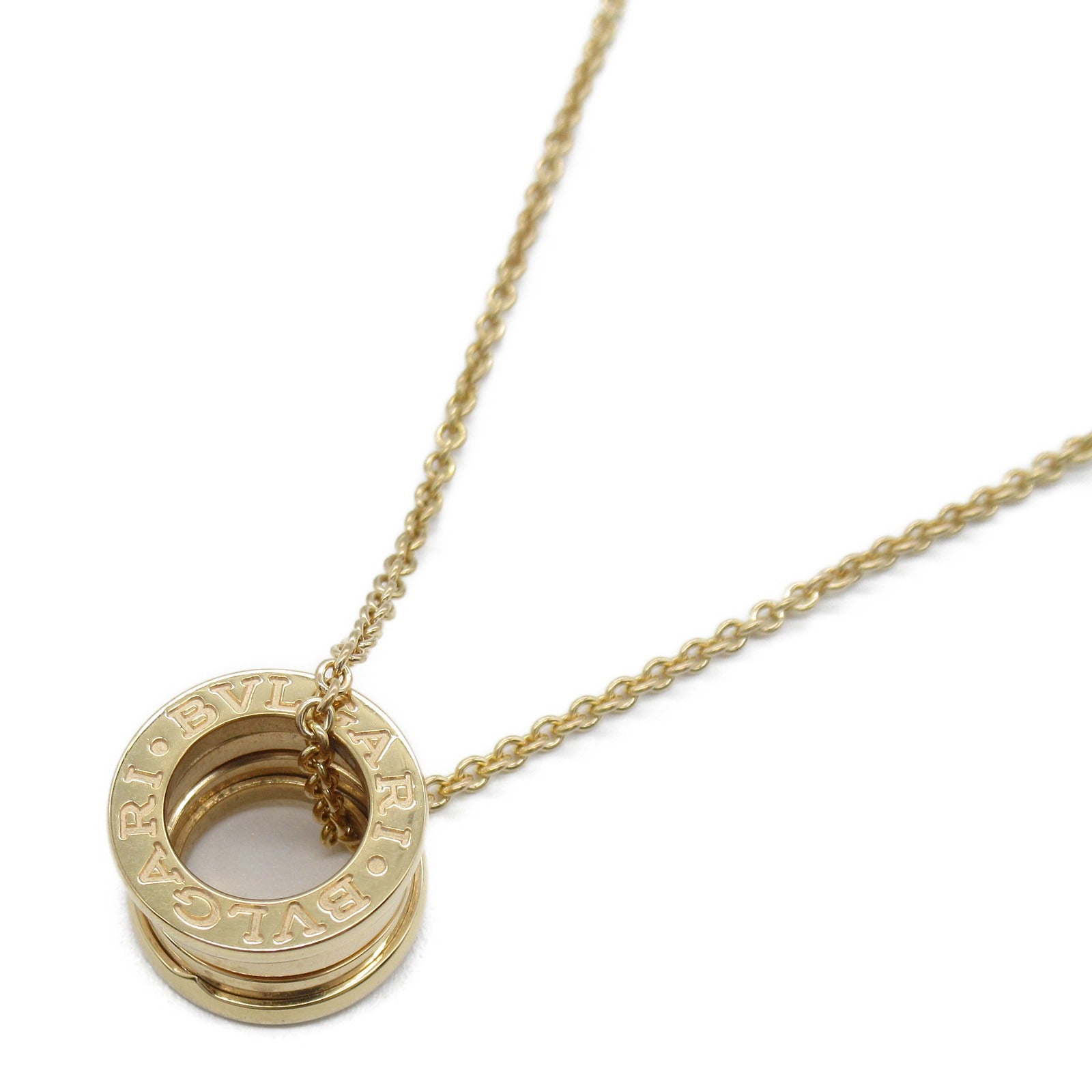 BVLGARI 18K玫瑰金B-zero1 Necklace項鍊