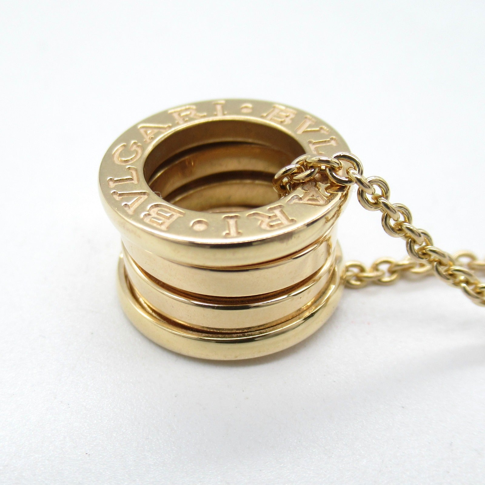 BVLGARI 18K玫瑰金B-zero1 Necklace項鍊