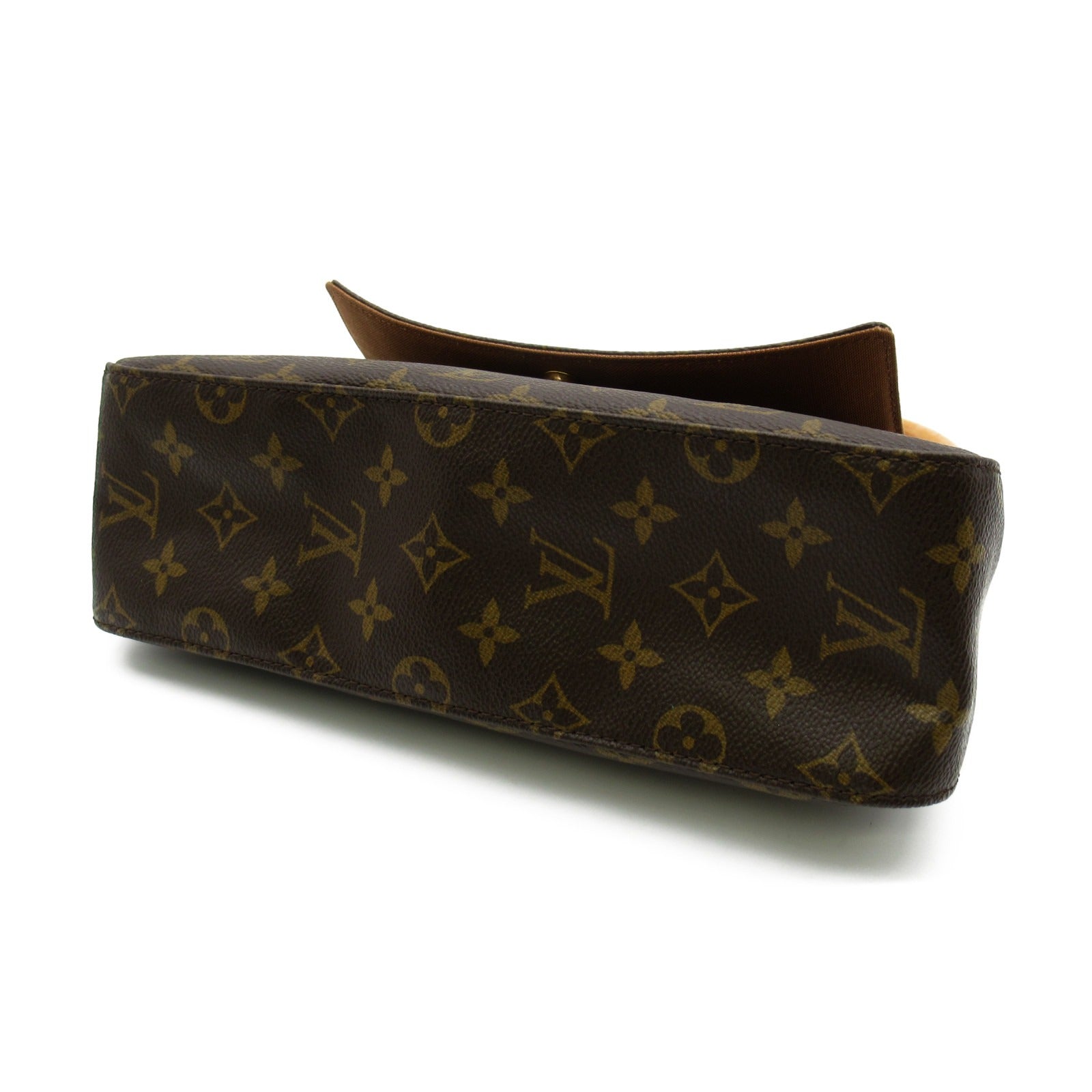 LOUIS VUITTON Monogram Mini Looping肩背袋啡色