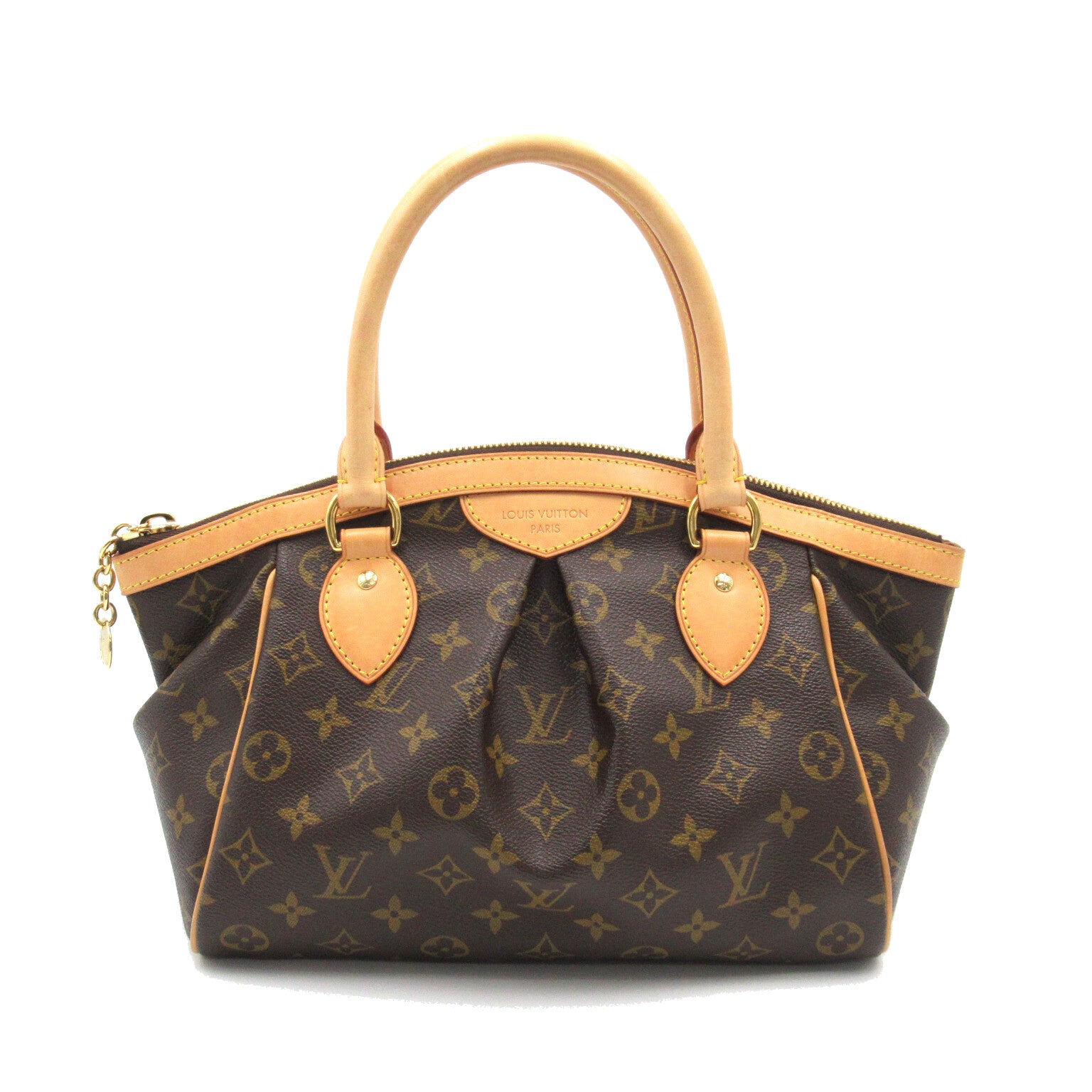 LOUIS VUITTON Monogram Tivoli PM手挽袋啡色