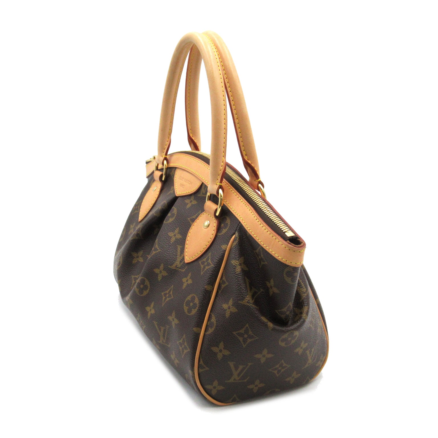 LOUIS VUITTON Monogram Tivoli PM手挽袋啡色