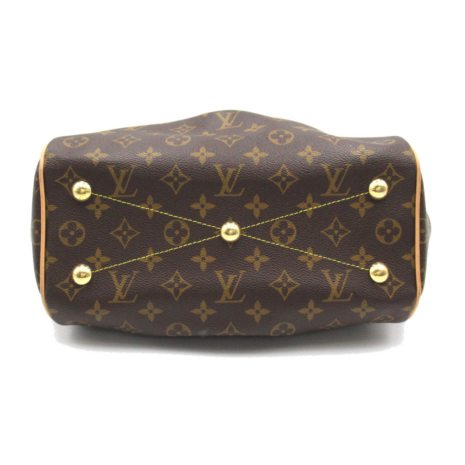 LOUIS VUITTON Monogram Tivoli PM手挽袋啡色
