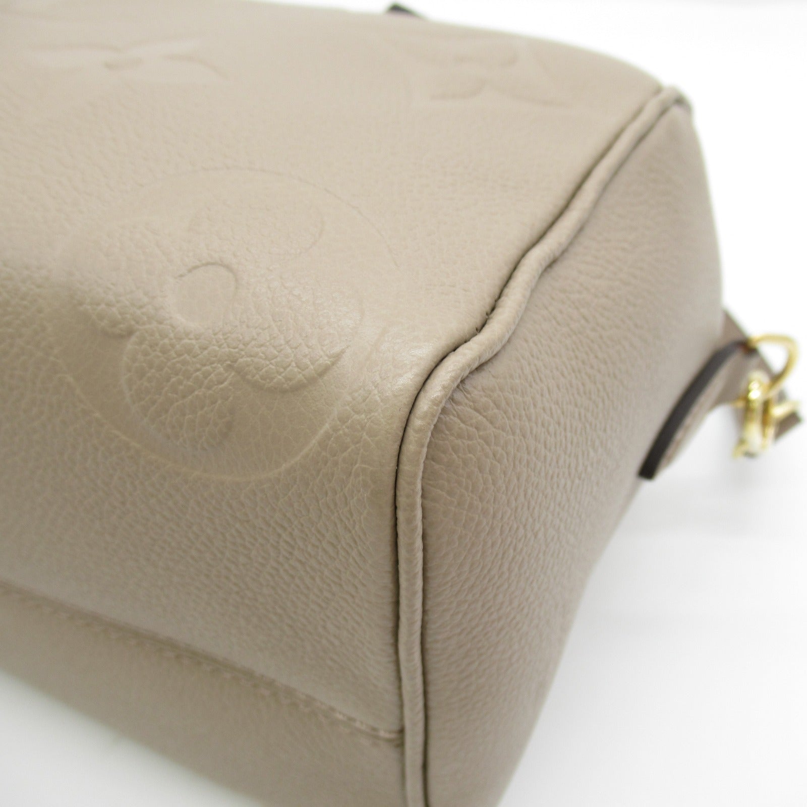 LOUIS VUITTON Monogram Speedy Bandouliere 25 Shoulder Bag金扣肩背袋米色