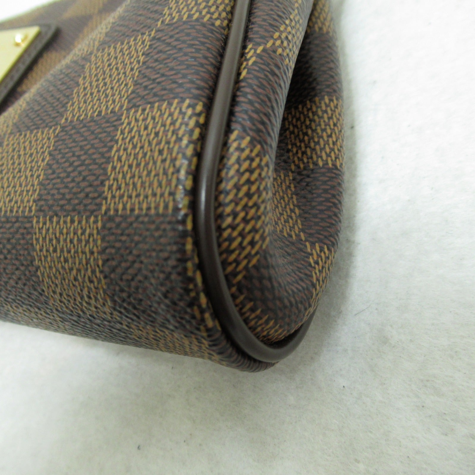 LOUIS VUITTON Damier Eva手挽肩背兩用袋啡色
