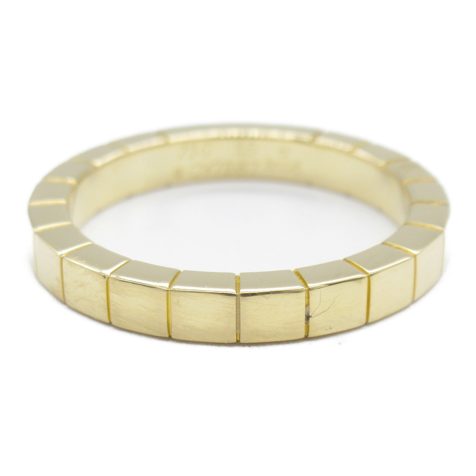 CARTIER 18K黃金Lanieres戒指Cartier#55/US#7.25