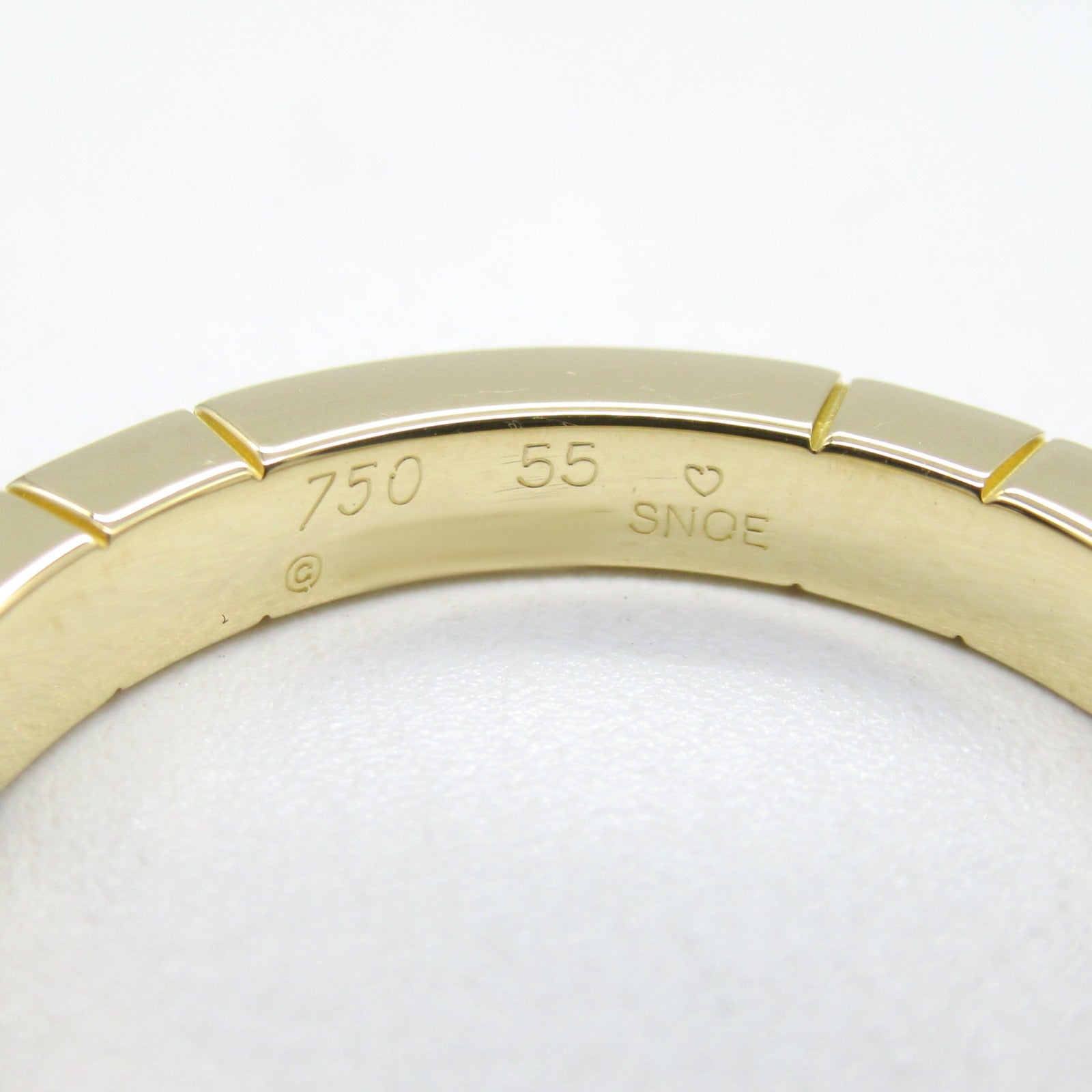 CARTIER 18K黃金Lanieres戒指Cartier#55/US#7.25