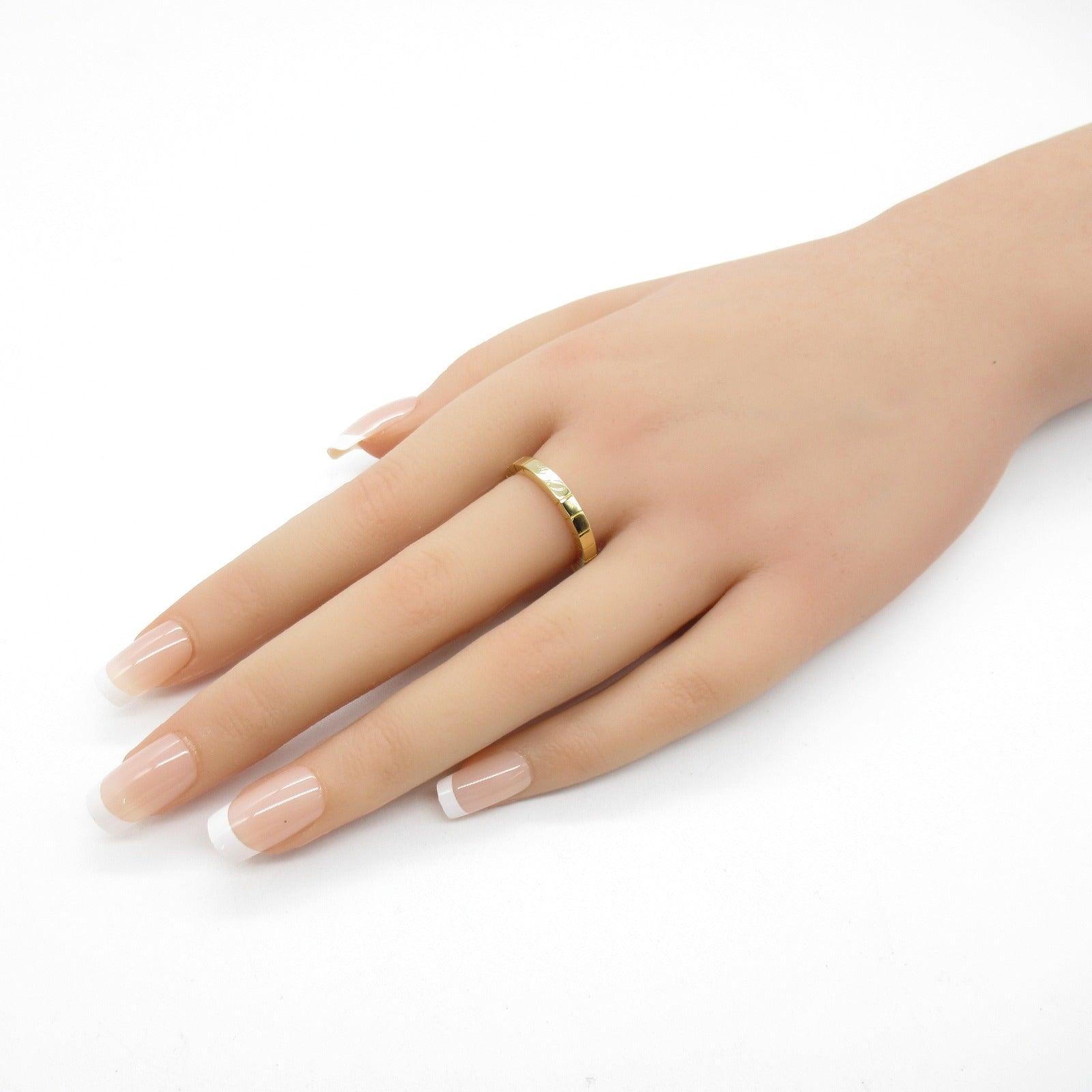 CARTIER 18K黃金Lanieres戒指Cartier#55/US#7.25