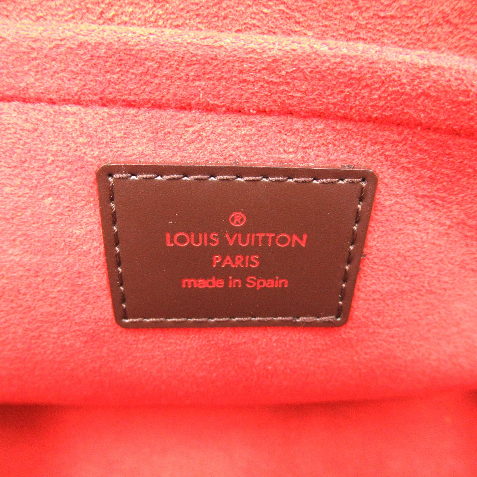 LOUIS VUITTON Damier Sarria Mini金扣手挽袋啡色