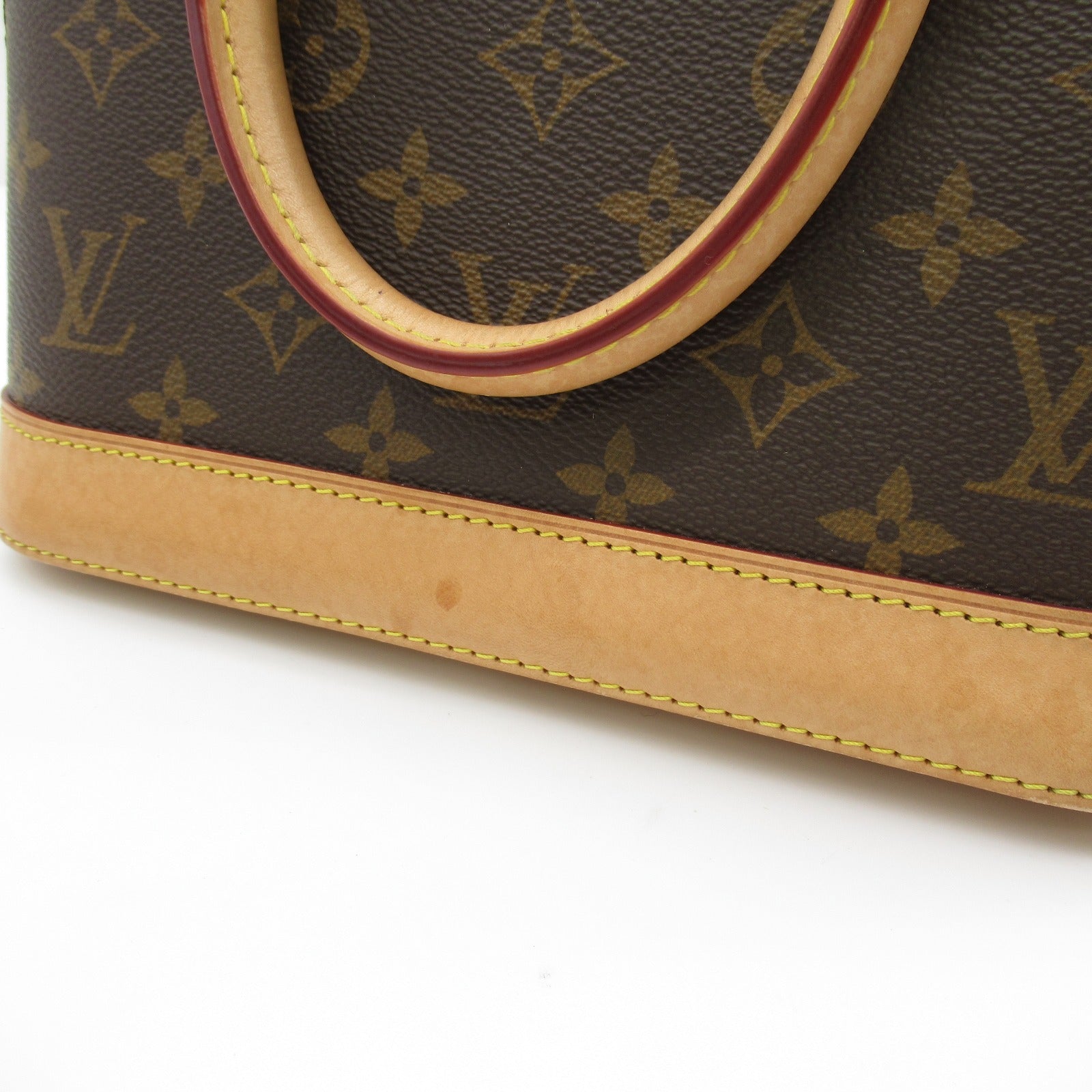 LOUIS VUITTON Monogram Alma BB手挽肩背兩用袋啡色