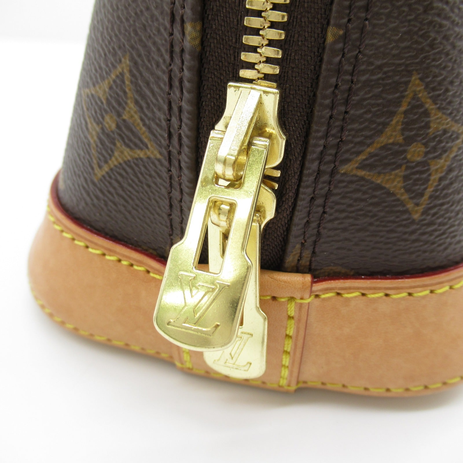 LOUIS VUITTON Monogram Alma BB手挽肩背兩用袋啡色
