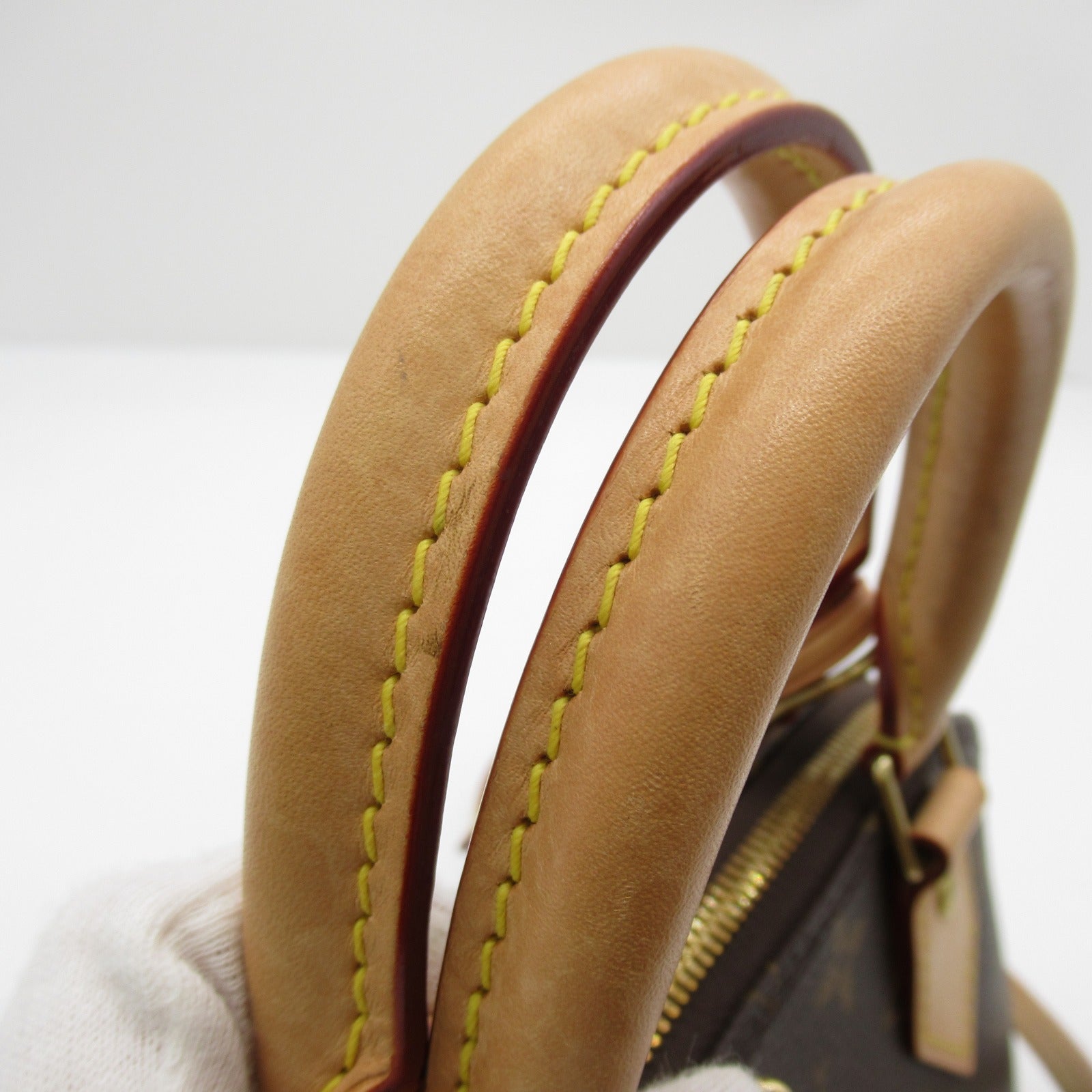LOUIS VUITTON Monogram Alma BB手挽肩背兩用袋啡色