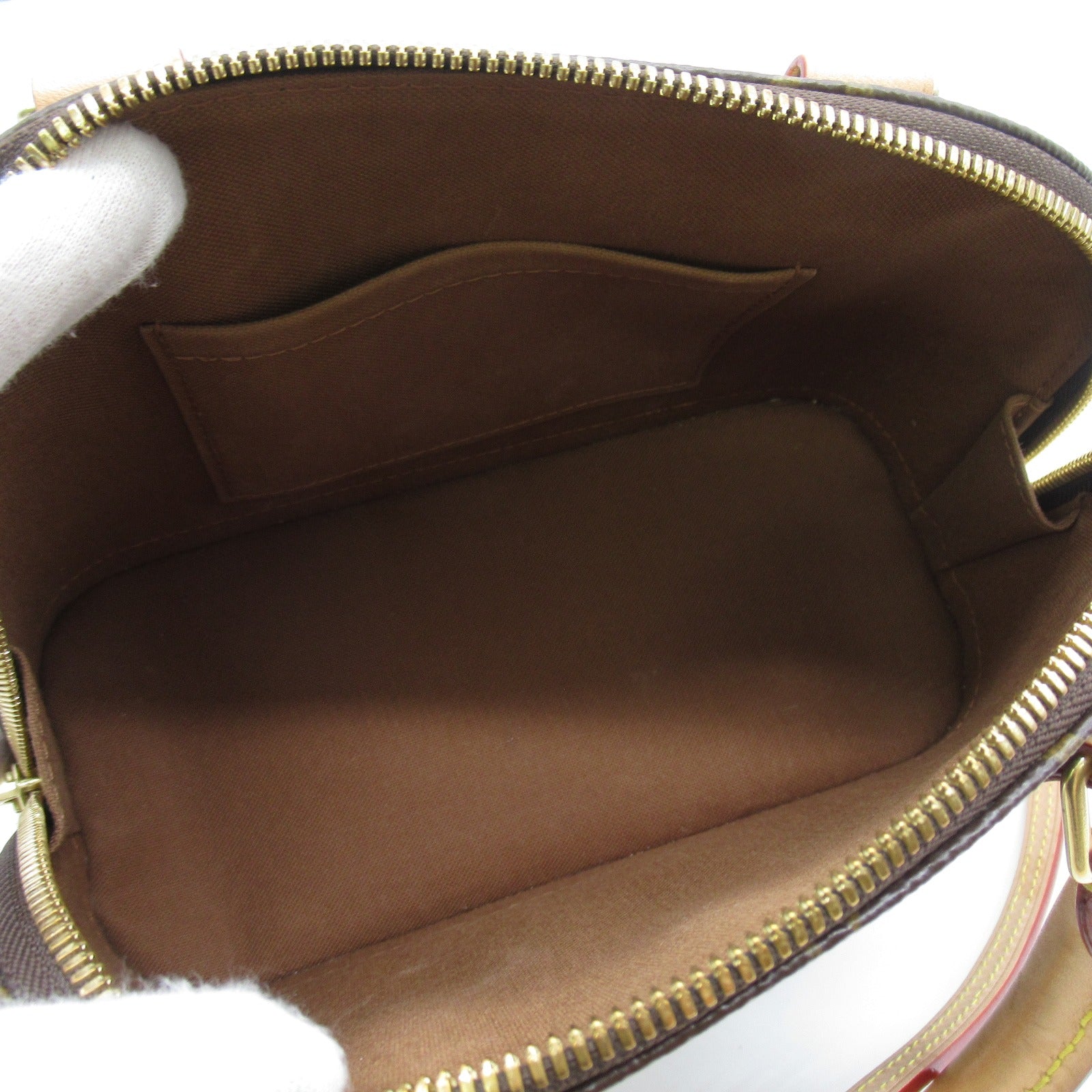 LOUIS VUITTON Monogram Alma BB手挽肩背兩用袋啡色