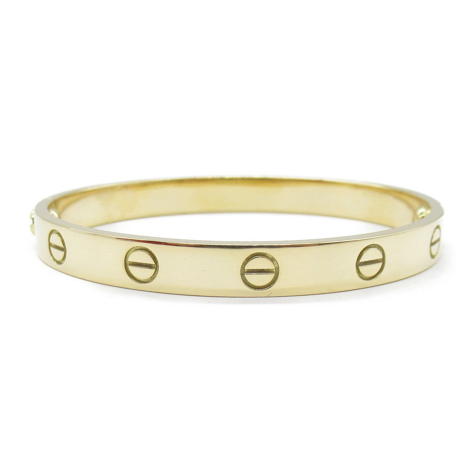 CARTIER 18K黃金Love Bracelet手鐲#16