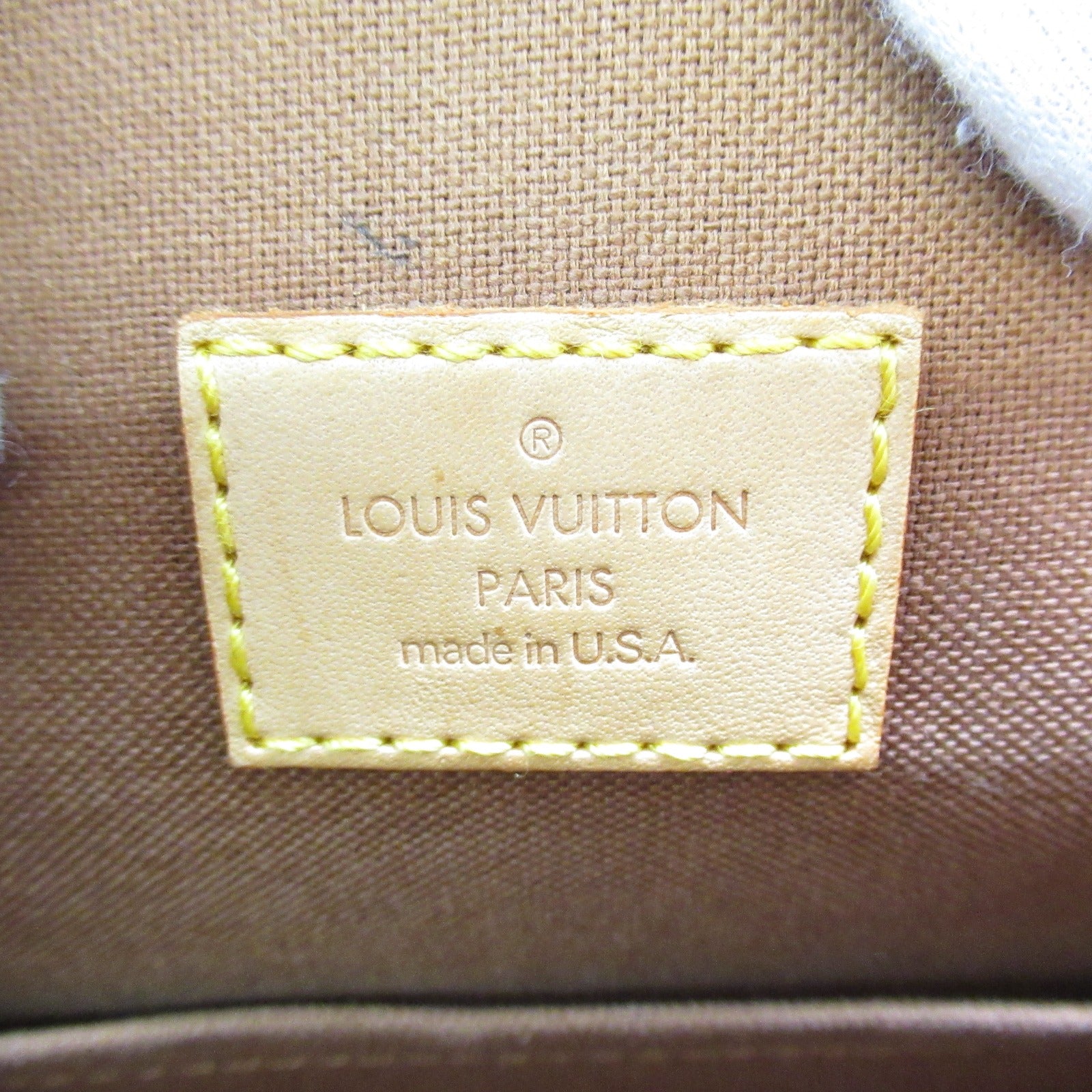 LOUIS VUITTON Monogram Batignolles手挽袋/肩背袋啡色