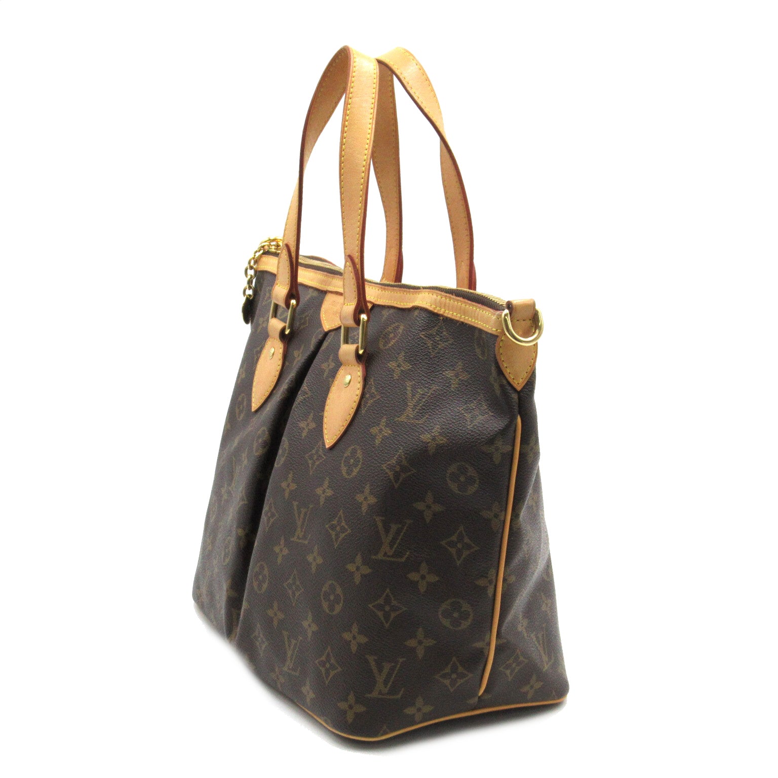 LOUIS VUITTON Monogram Palermo PM手挽肩背兩用袋啡色
