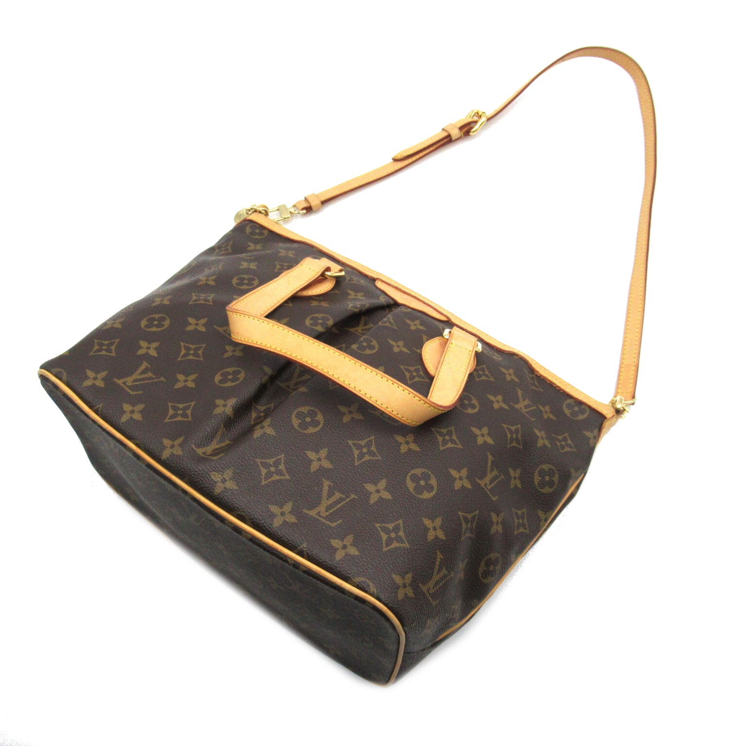 LOUIS VUITTON Monogram Palermo PM手挽肩背兩用袋啡色