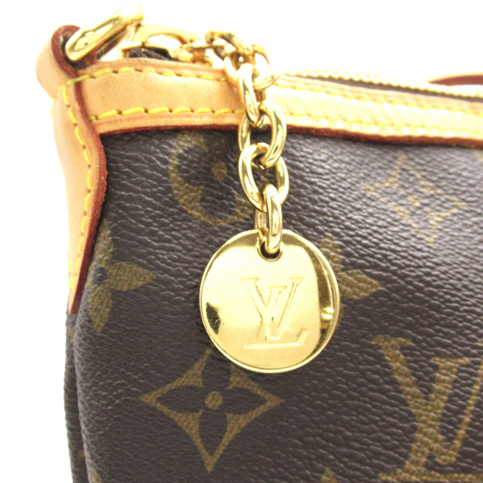 LOUIS VUITTON Monogram Palermo PM手挽肩背兩用袋啡色