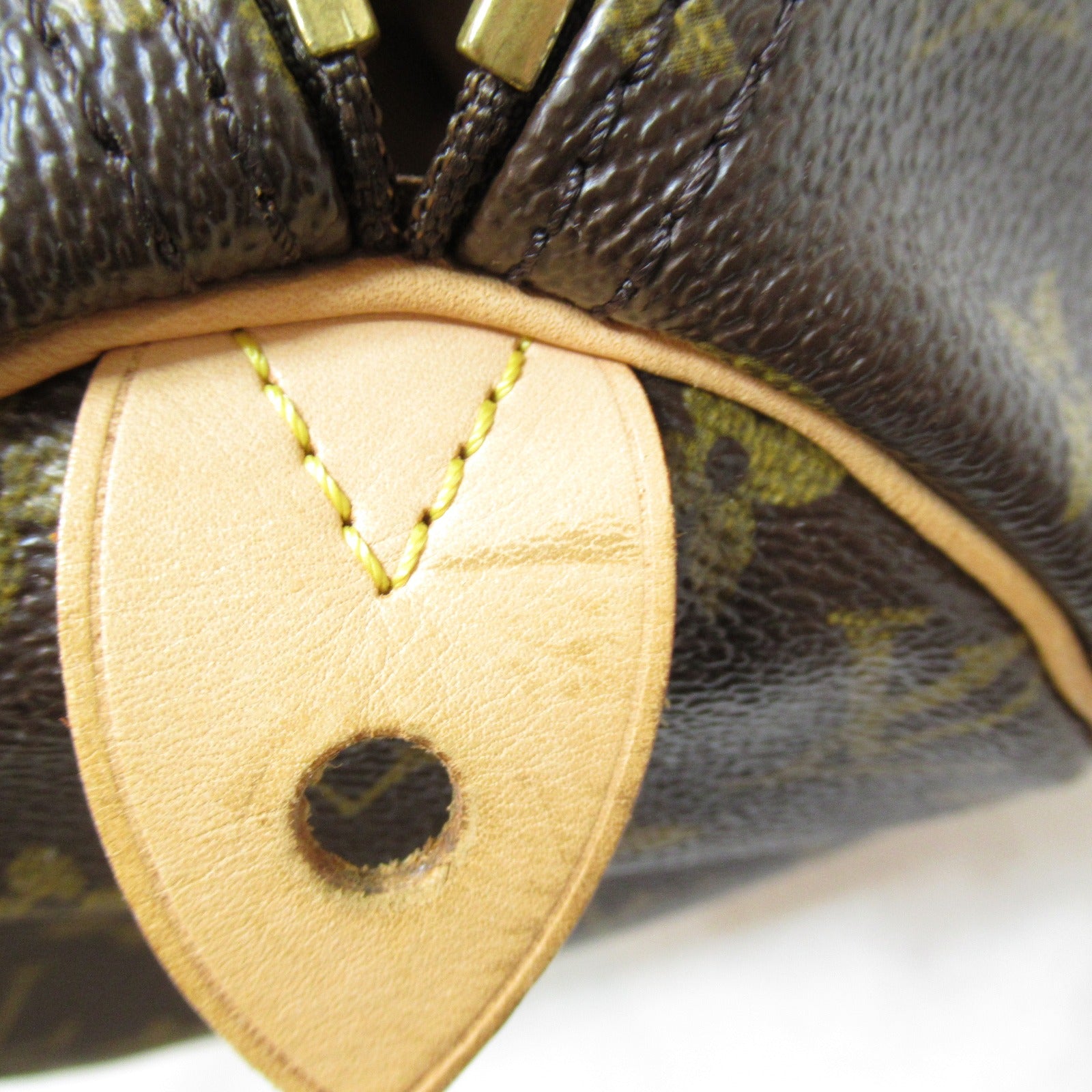 LOUIS VUITTON Monogram Speedy 30手挽袋啡色