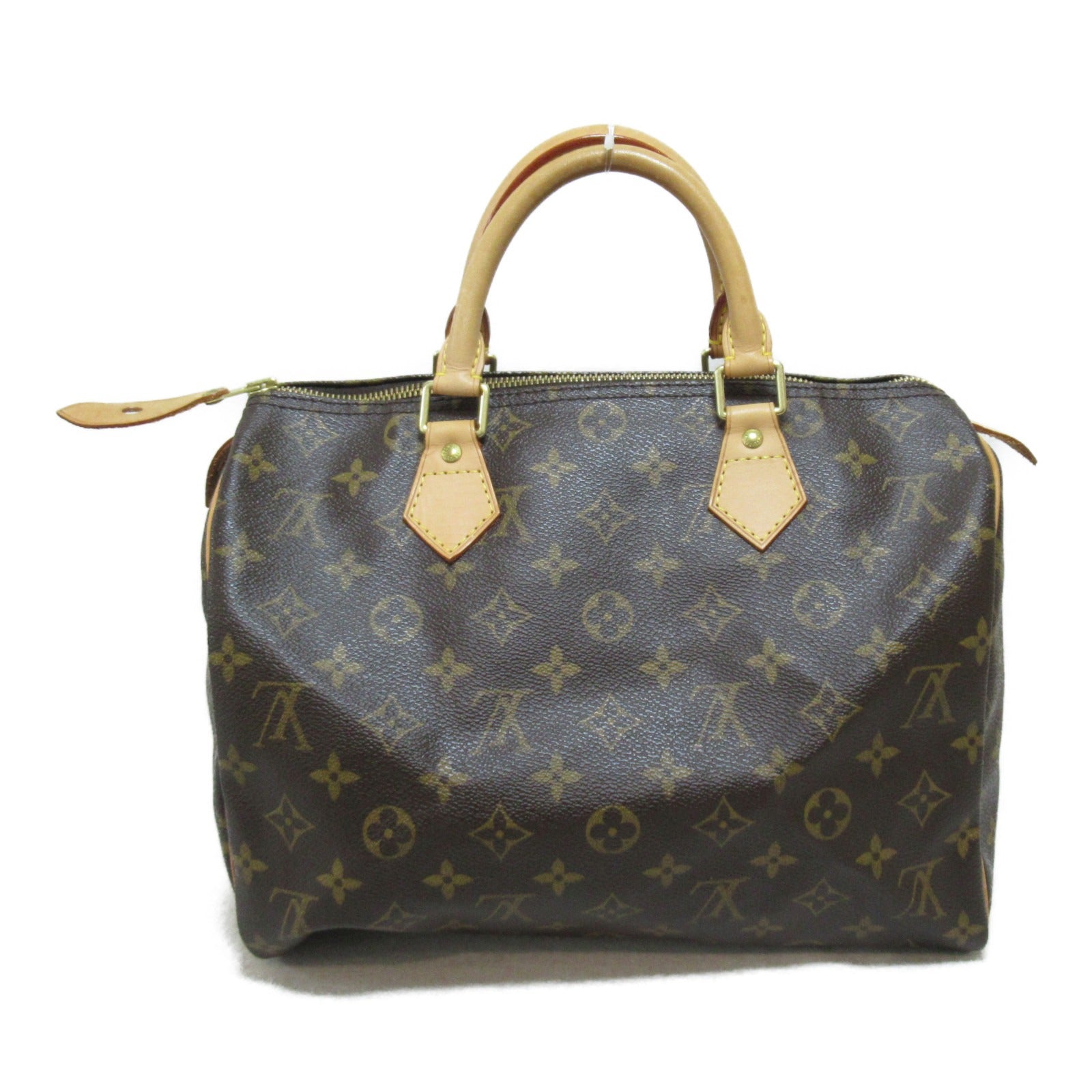 LOUIS VUITTON Monogram Speedy 30手挽袋啡色