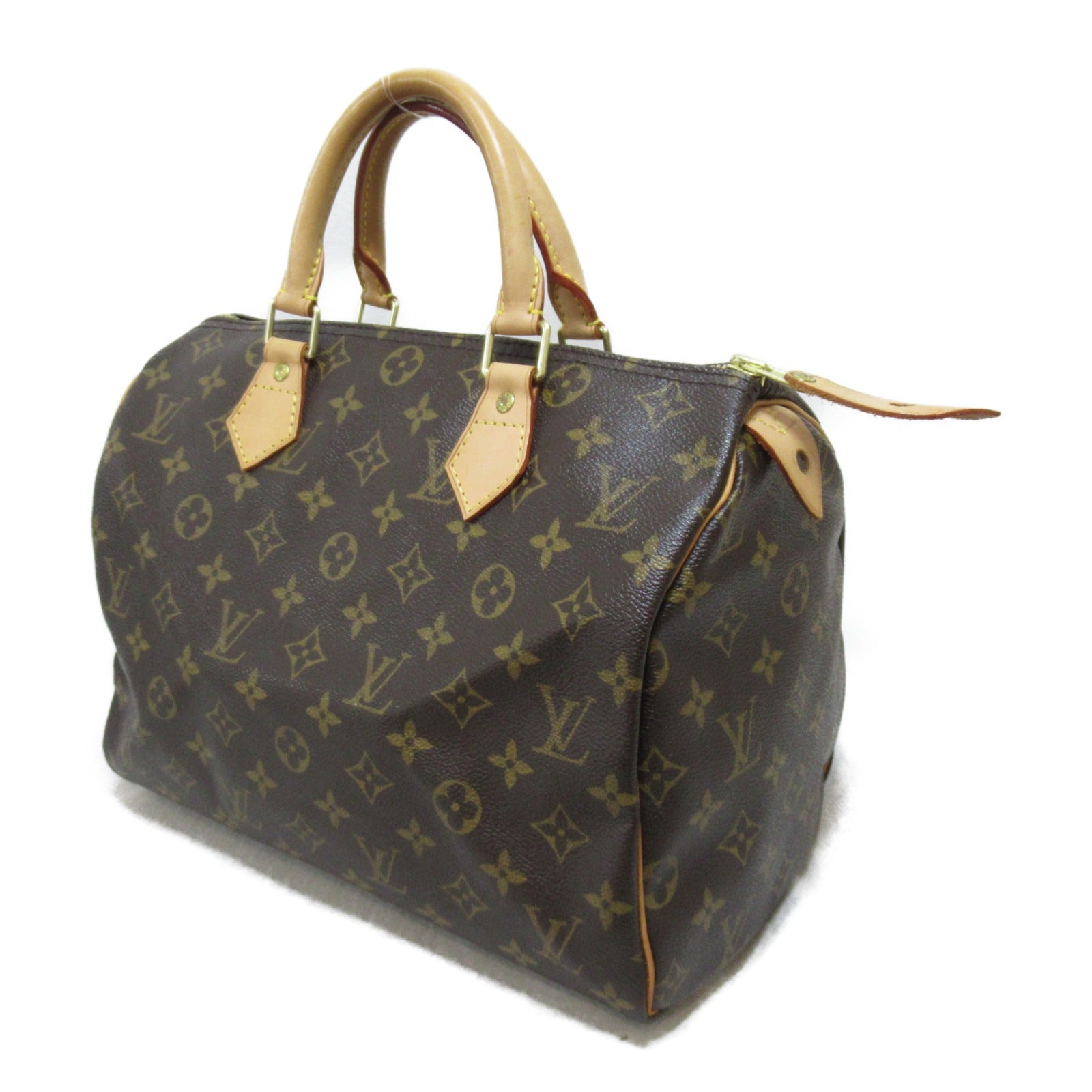 LOUIS VUITTON Monogram Speedy 30手挽袋啡色