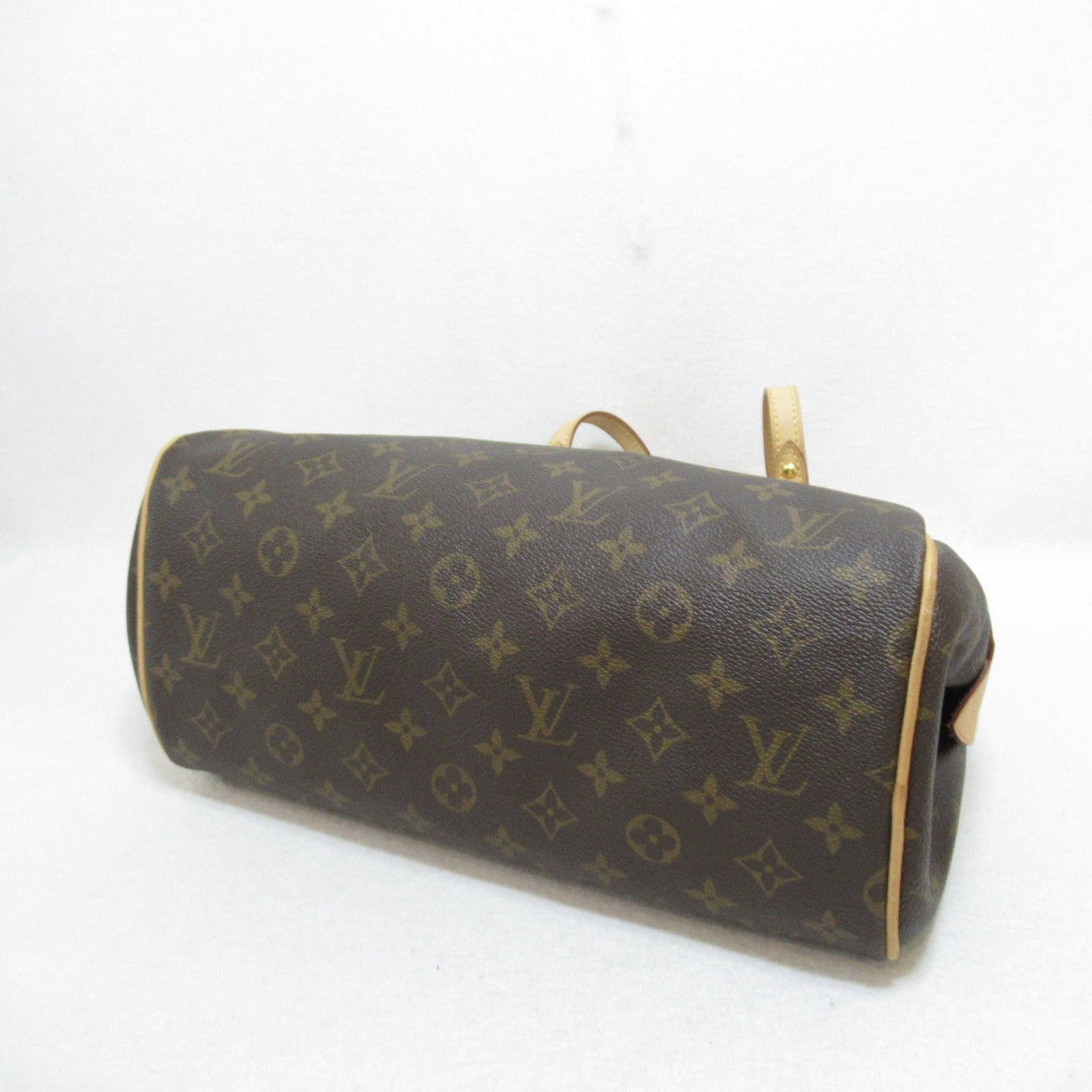 LOUIS VUITTON 【激減優惠】Monogram Montorgueil PM金扣肩背袋啡色