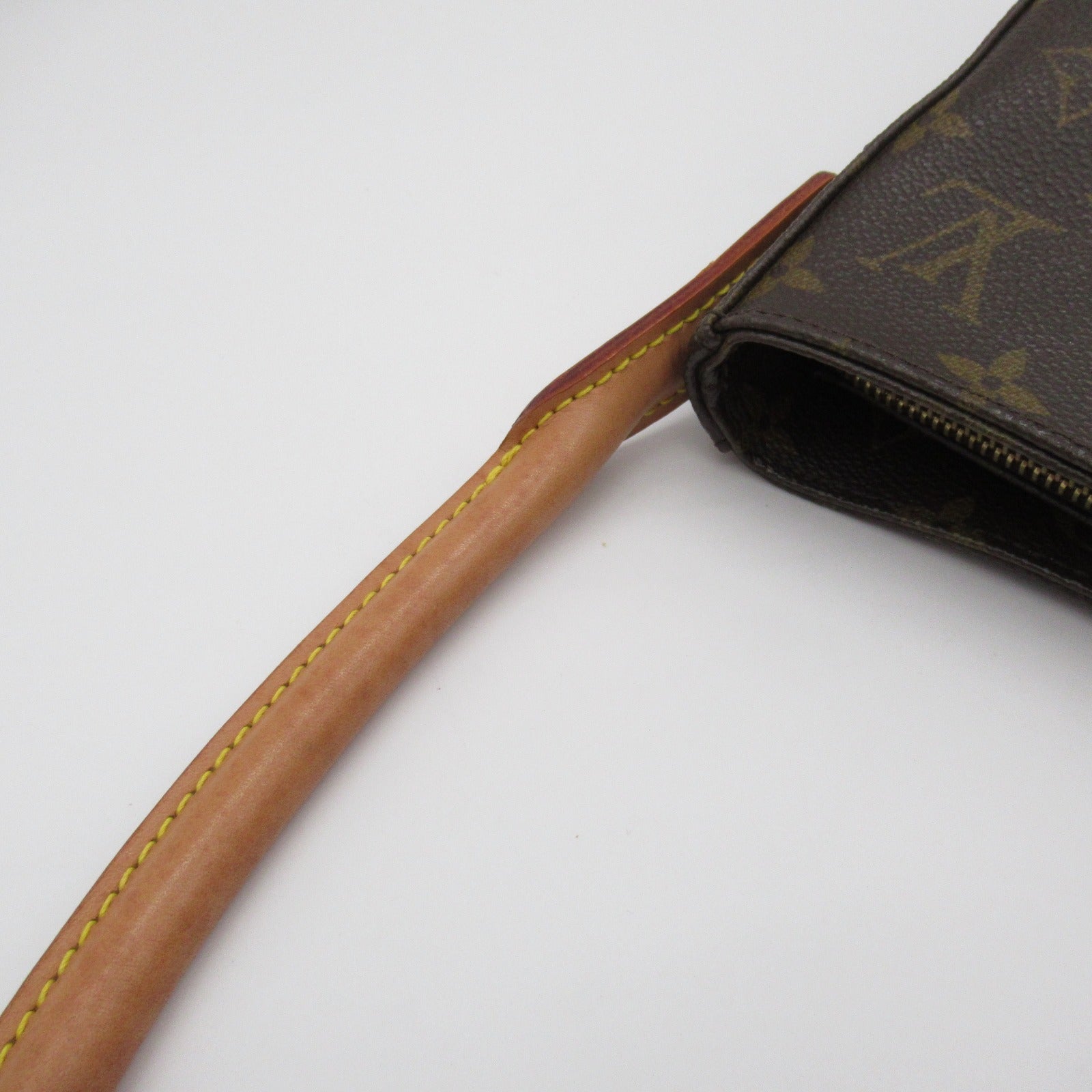 LOUIS VUITTON 【激減優惠】Monogram Looping GM金扣肩背袋啡色