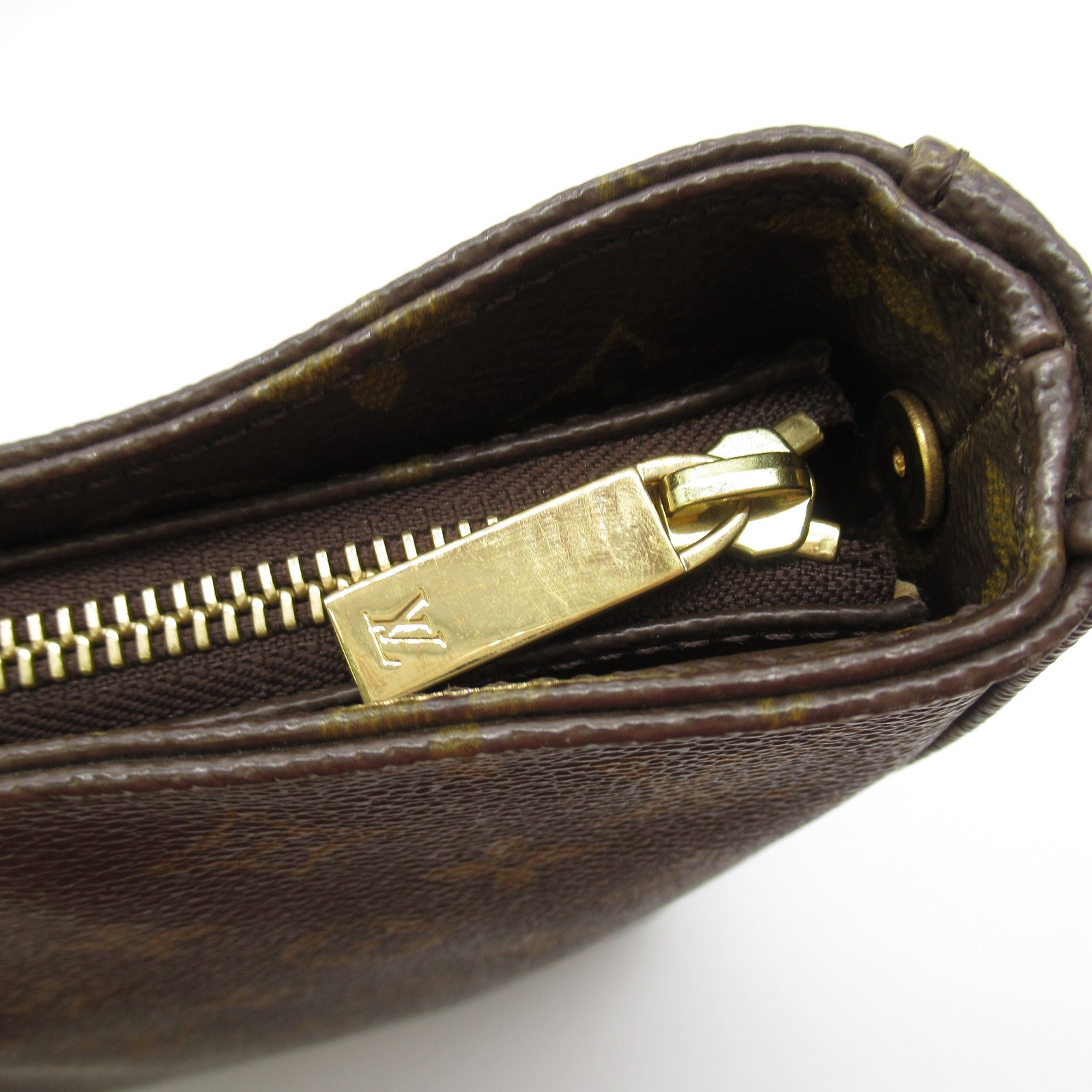 LOUIS VUITTON 【激減優惠】Monogram Looping GM金扣肩背袋啡色
