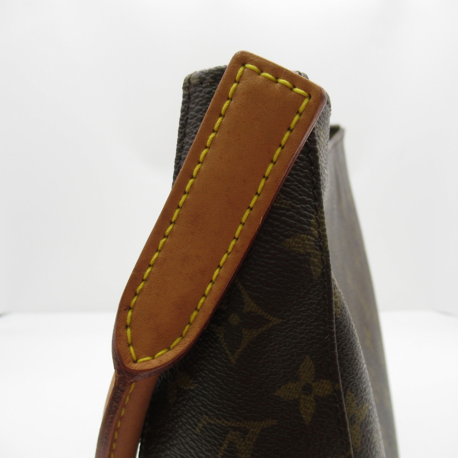 LOUIS VUITTON 【激減優惠】Monogram Looping GM金扣肩背袋啡色