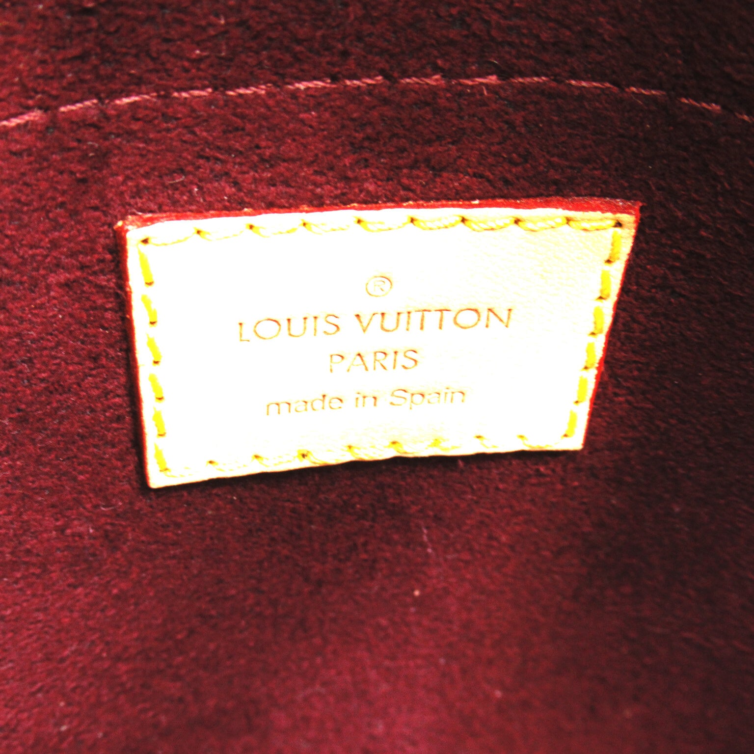 LOUIS VUITTON Monogram Montaigne MM金扣手挽肩背兩用袋啡色