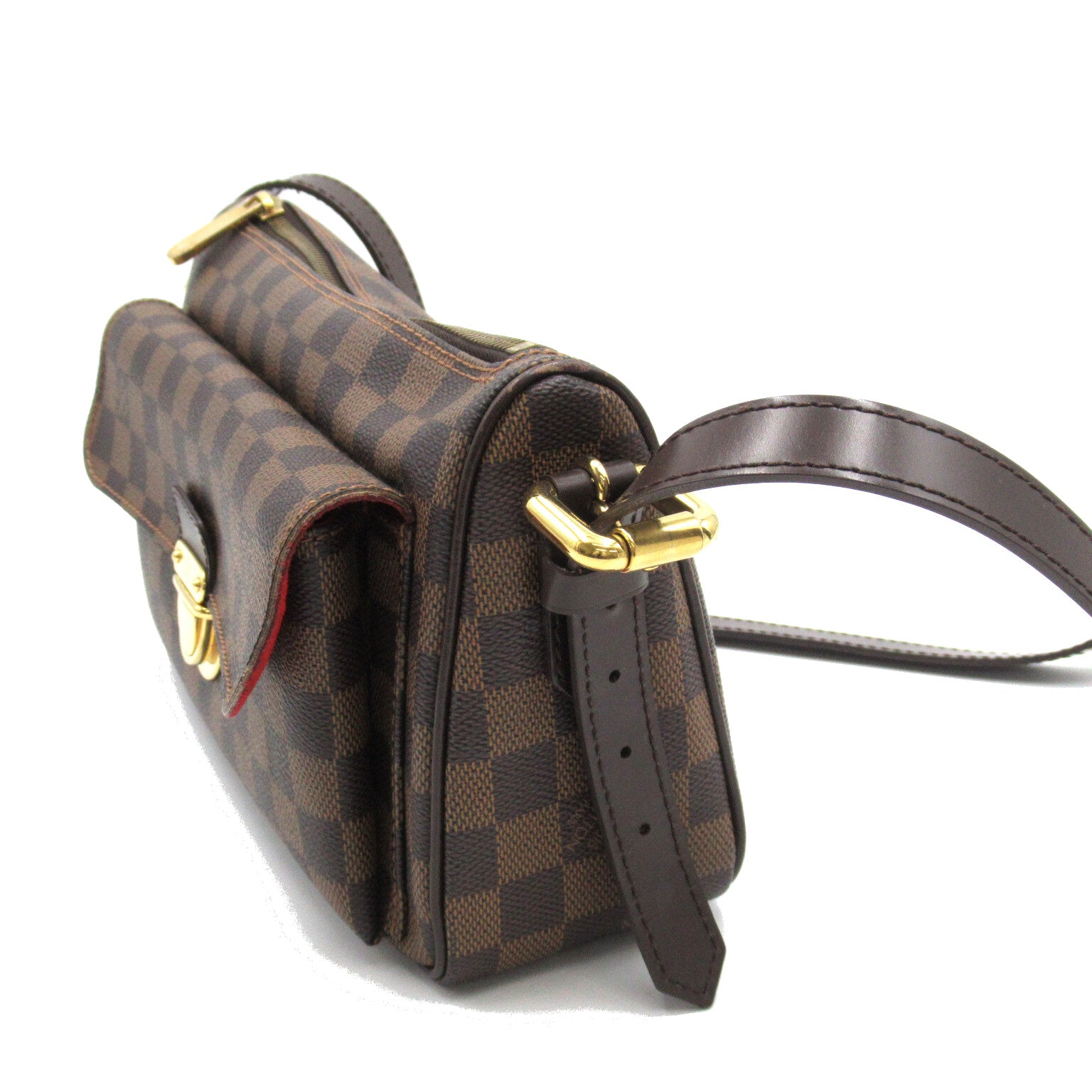 LOUIS VUITTON Dameir Ravello GM肩背袋啡色